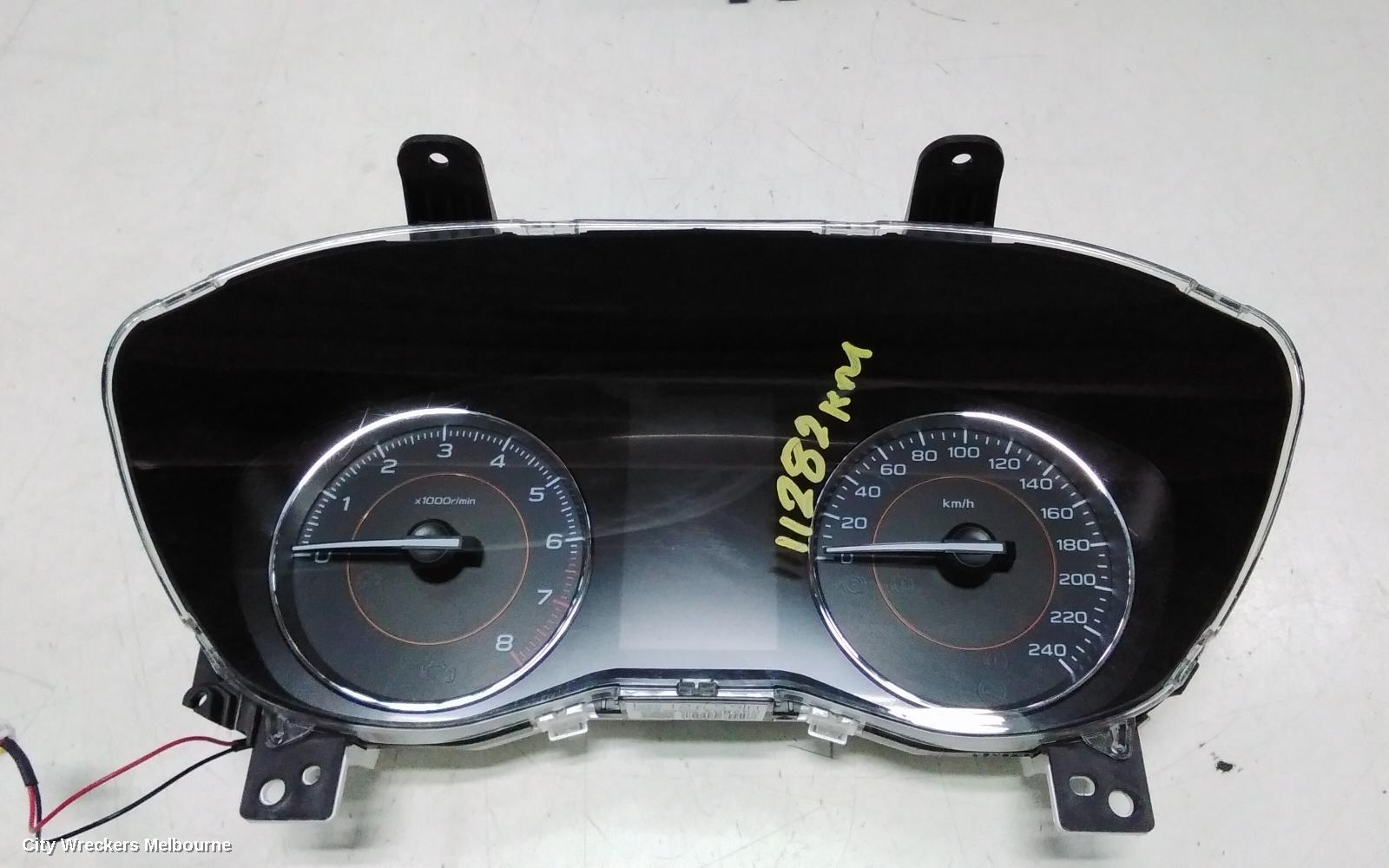 SUBARU XV INSTRUMENT CLUSTER, G5X, INSTRUMENT CLUSTER, 03/2017 - 06/2023