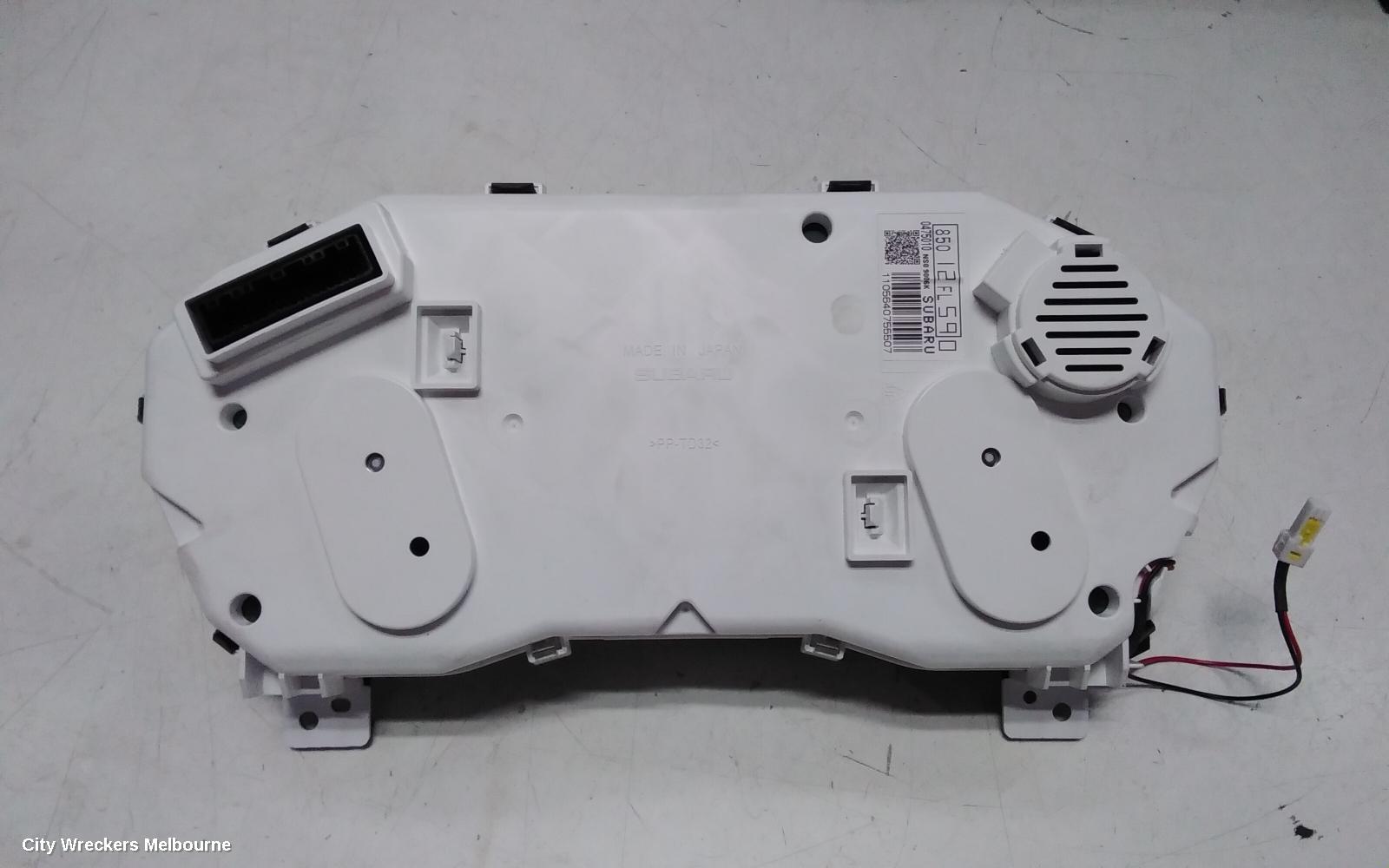 SUBARU XV INSTRUMENT CLUSTER, G5X, INSTRUMENT CLUSTER, 03/2017 - 06/2023