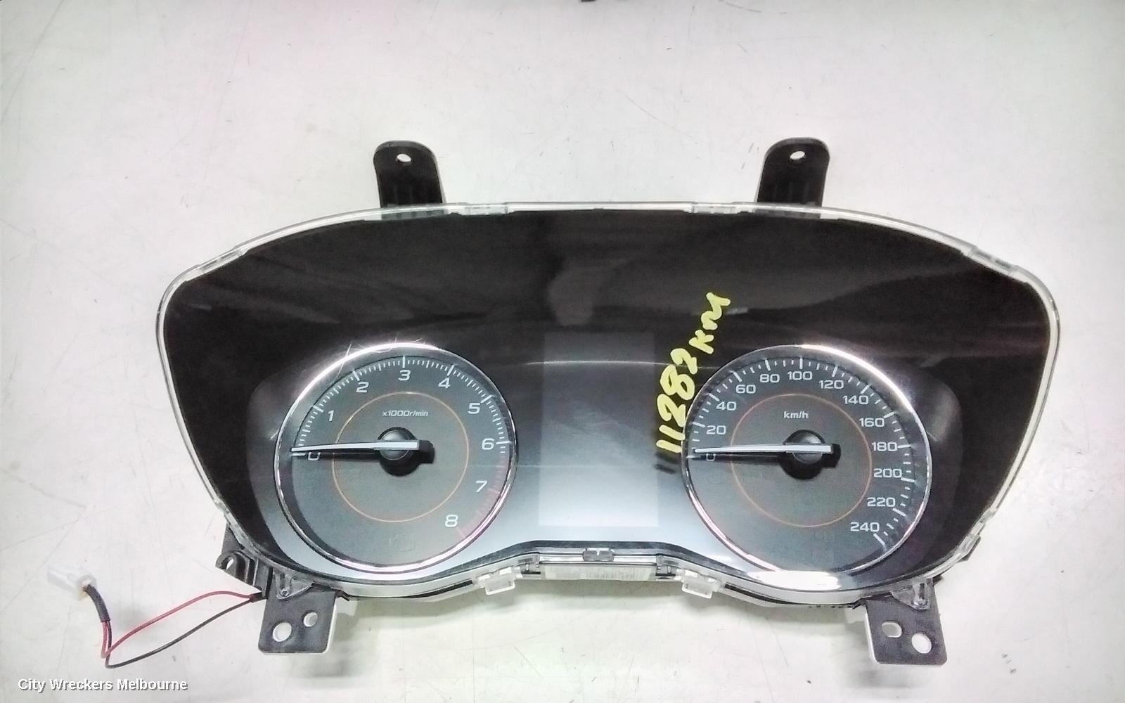 SUBARU XV INSTRUMENT CLUSTER, G5X, INSTRUMENT CLUSTER, 03/2017 - 06/2023