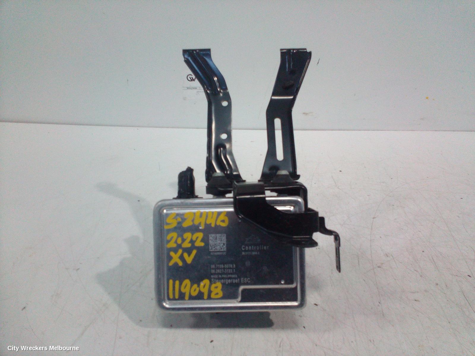 SUBARU XV ABS PUMP/MODULATOR, G5X, FL260 TYPE, 03/2017 - 06/2023