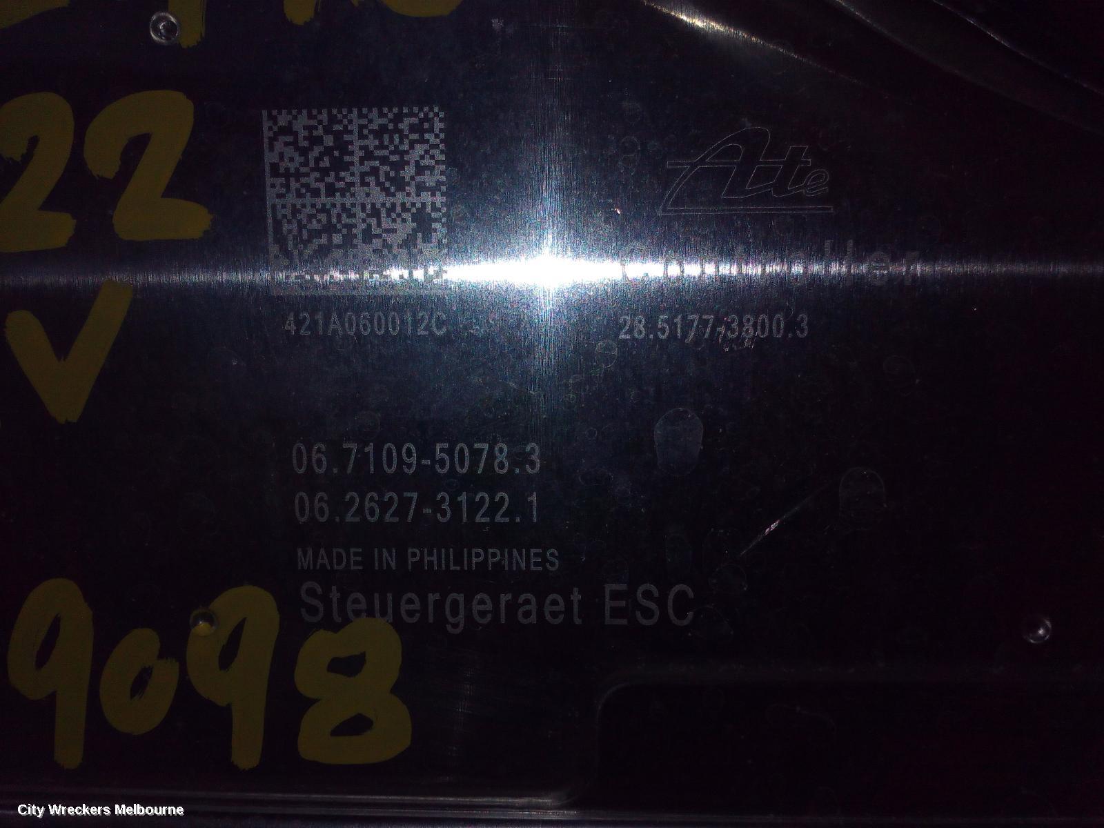 SUBARU XV ABS PUMP/MODULATOR, G5X, FL260 TYPE, 03/2017 - 06/2023