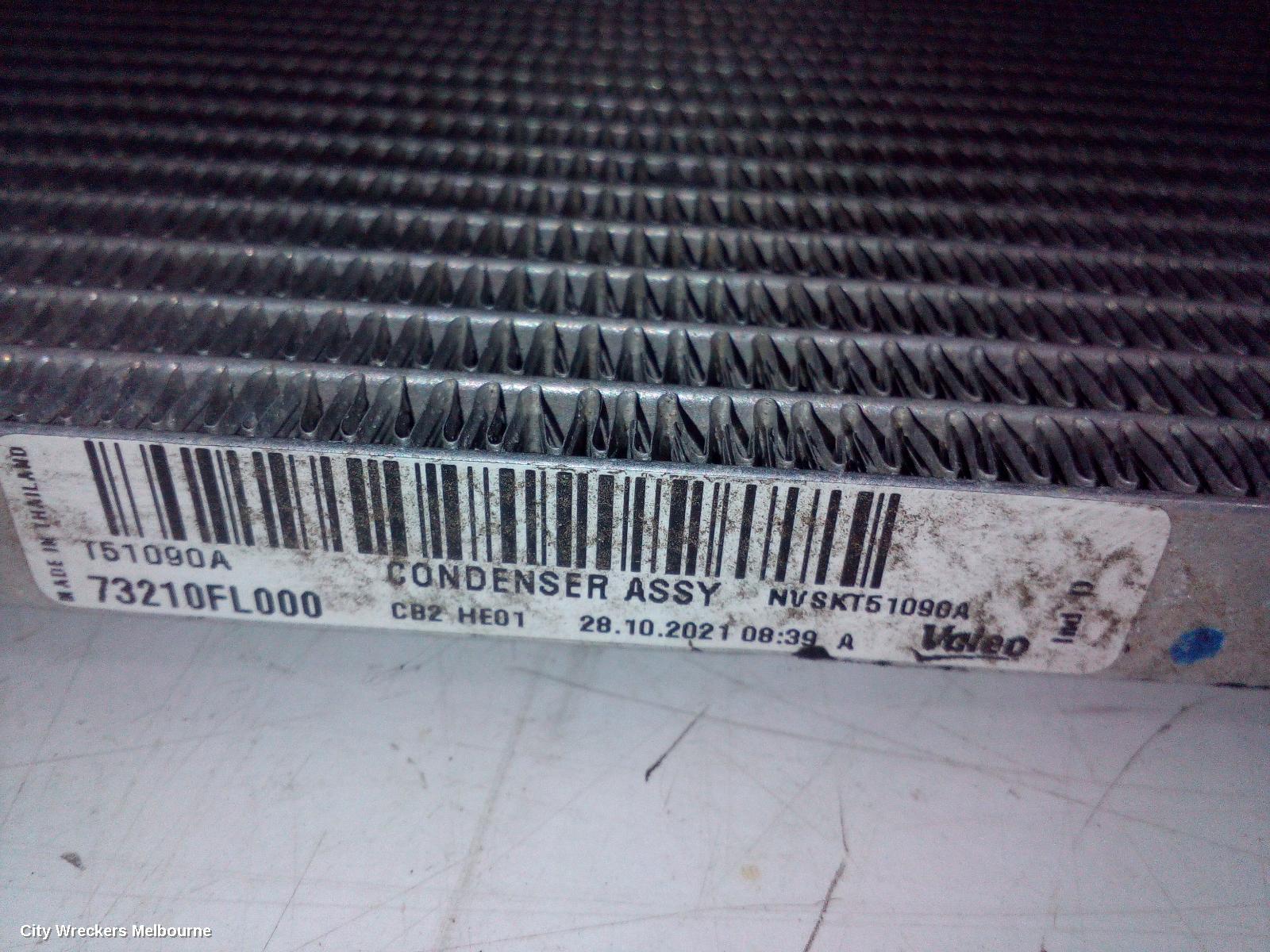 SUBARU XV A/C CONDENSER, G5X, 03/2017 - 06/2023