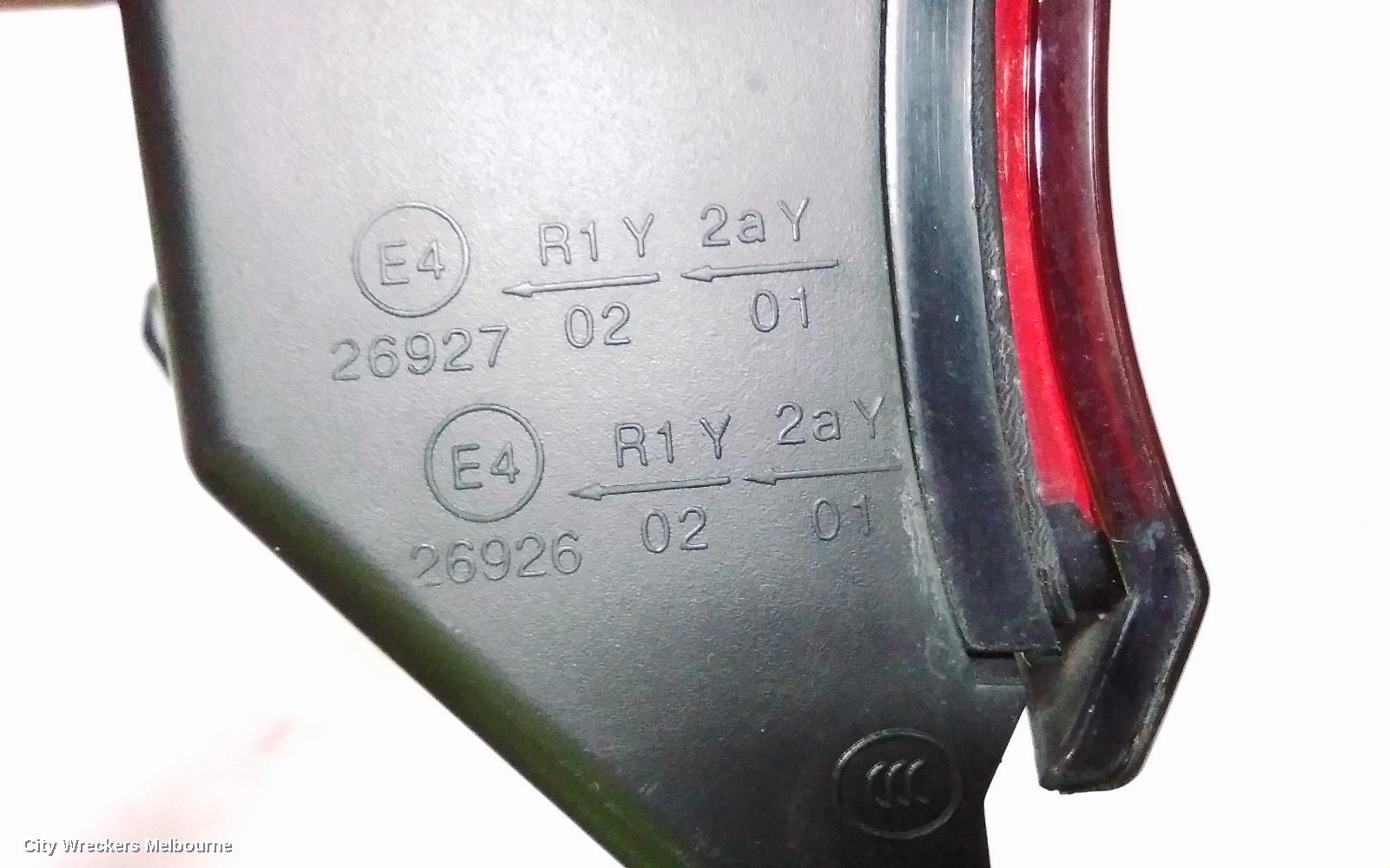 MG HS REAR GARNISH, TAILGATE LAMP (LH SIDE), W/ SEQUENTIAL TYPE, SAS23, 09/2019 ONWARDS