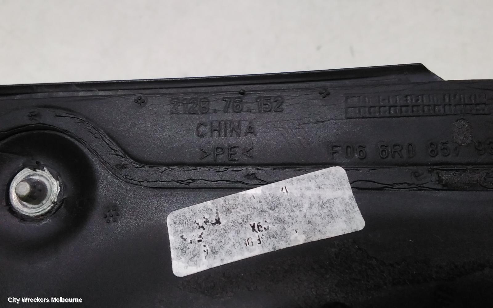 VOLKSWAGEN POLO RIGHT DOOR MIRROR, 6R, HEATED TYPE, 05/2010 - 05/2014