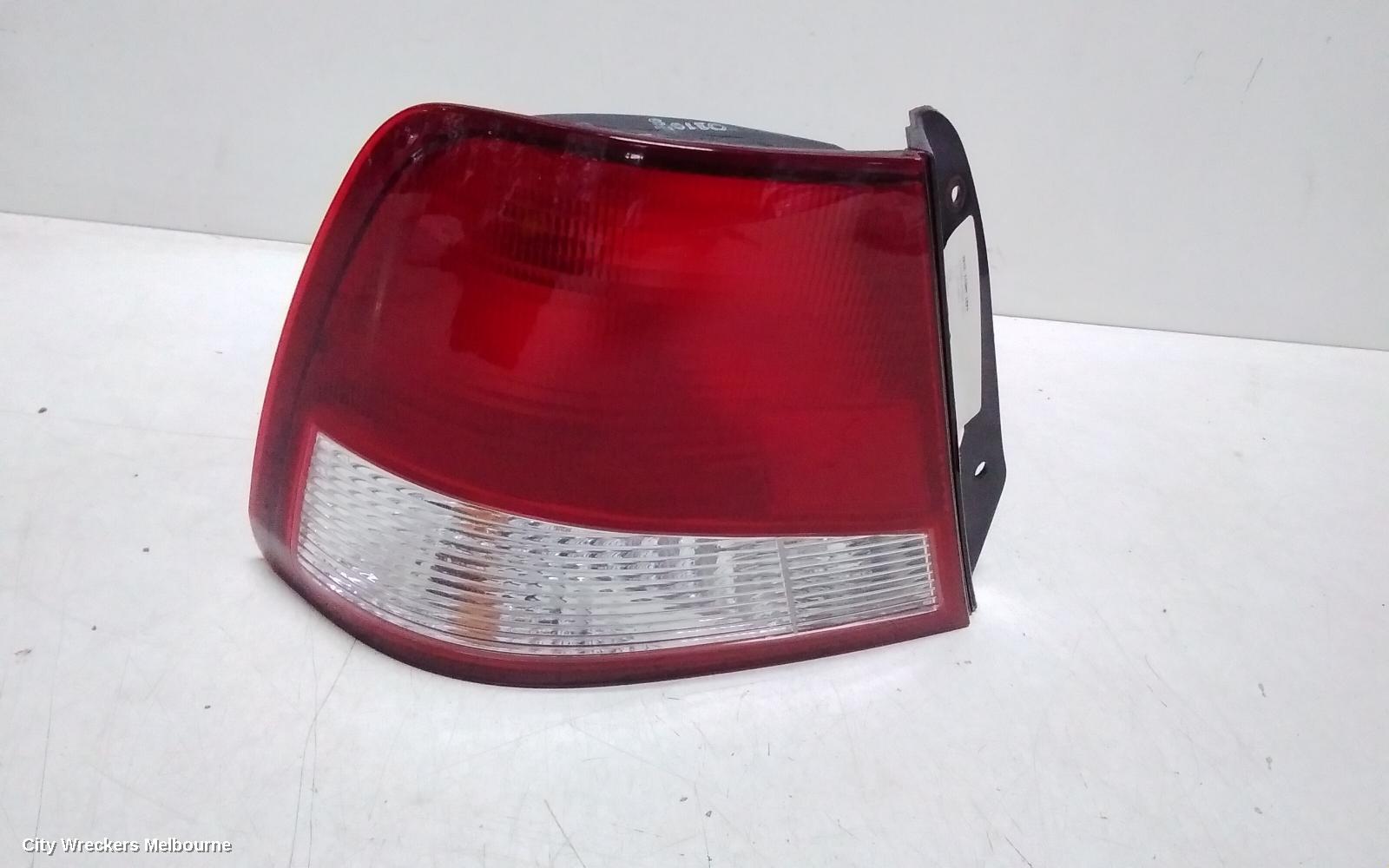 HYUNDAI ACCENT LEFT TAILLIGHT, LC, 3DR/5DR HATCH, 06/2000 - 02/2003