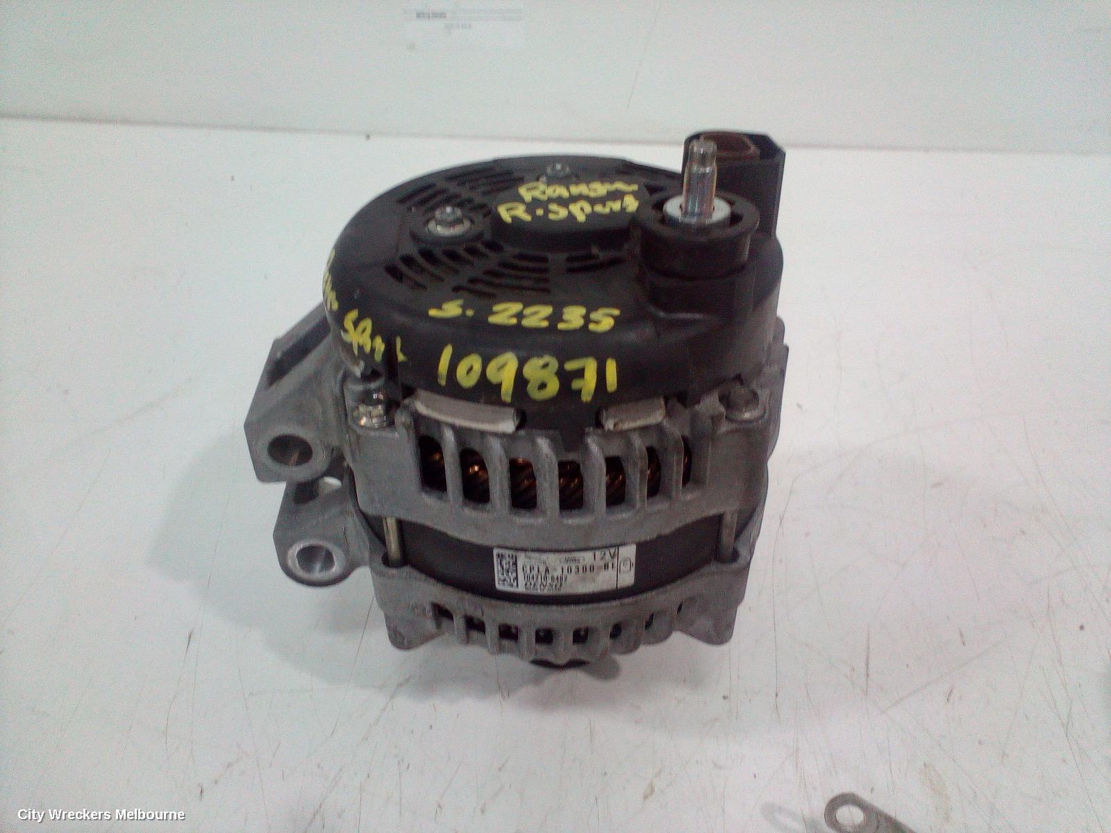 LAND ROVER RANGEROVER SPORT ALTERNATOR, DIESEL, 3.0, TURBO, L494, 06/2013 - 04/2022