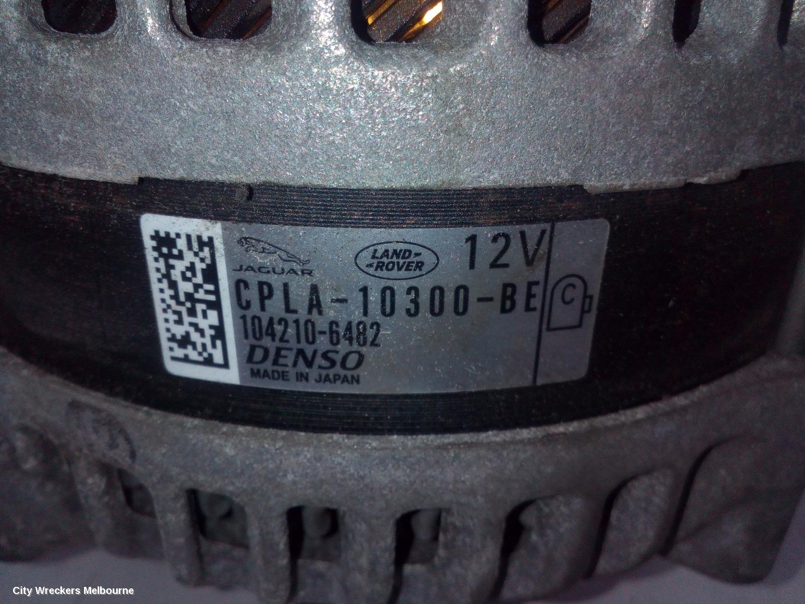 LAND ROVER RANGEROVER SPORT ALTERNATOR, DIESEL, 3.0, TURBO, L494, 06/2013 - 04/2022