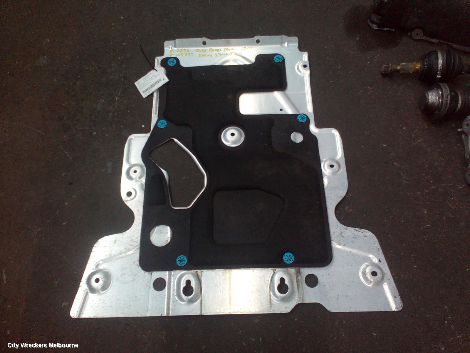 LAND ROVER RANGEROVER SPORT ENGINE COVER, DIESEL, 3.0, SINGLE TURBO, L494, 06/2013 - 04/2022