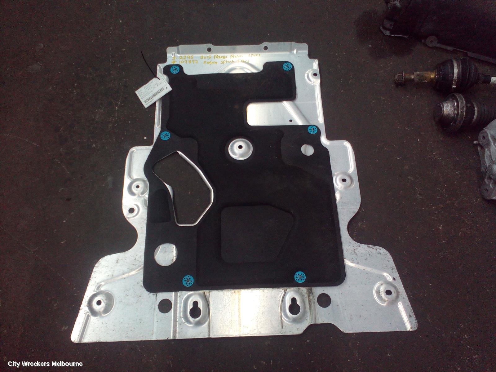 LAND ROVER RANGEROVER SPORT ENGINE COVER, DIESEL, 3.0, SINGLE TURBO, L494, 06/2013 - 04/2022