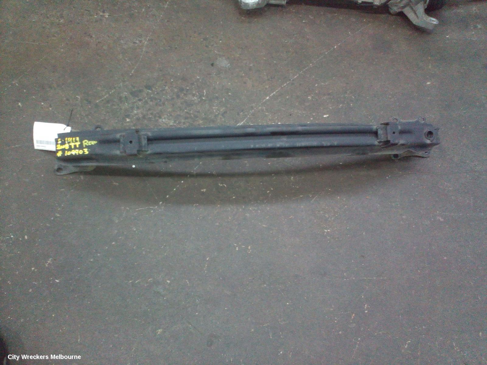 AUDI TT R/BAR BRACKET/REINFO, REINFORCEMENT, 8J, TTS, 08/2008 - 12/2014
