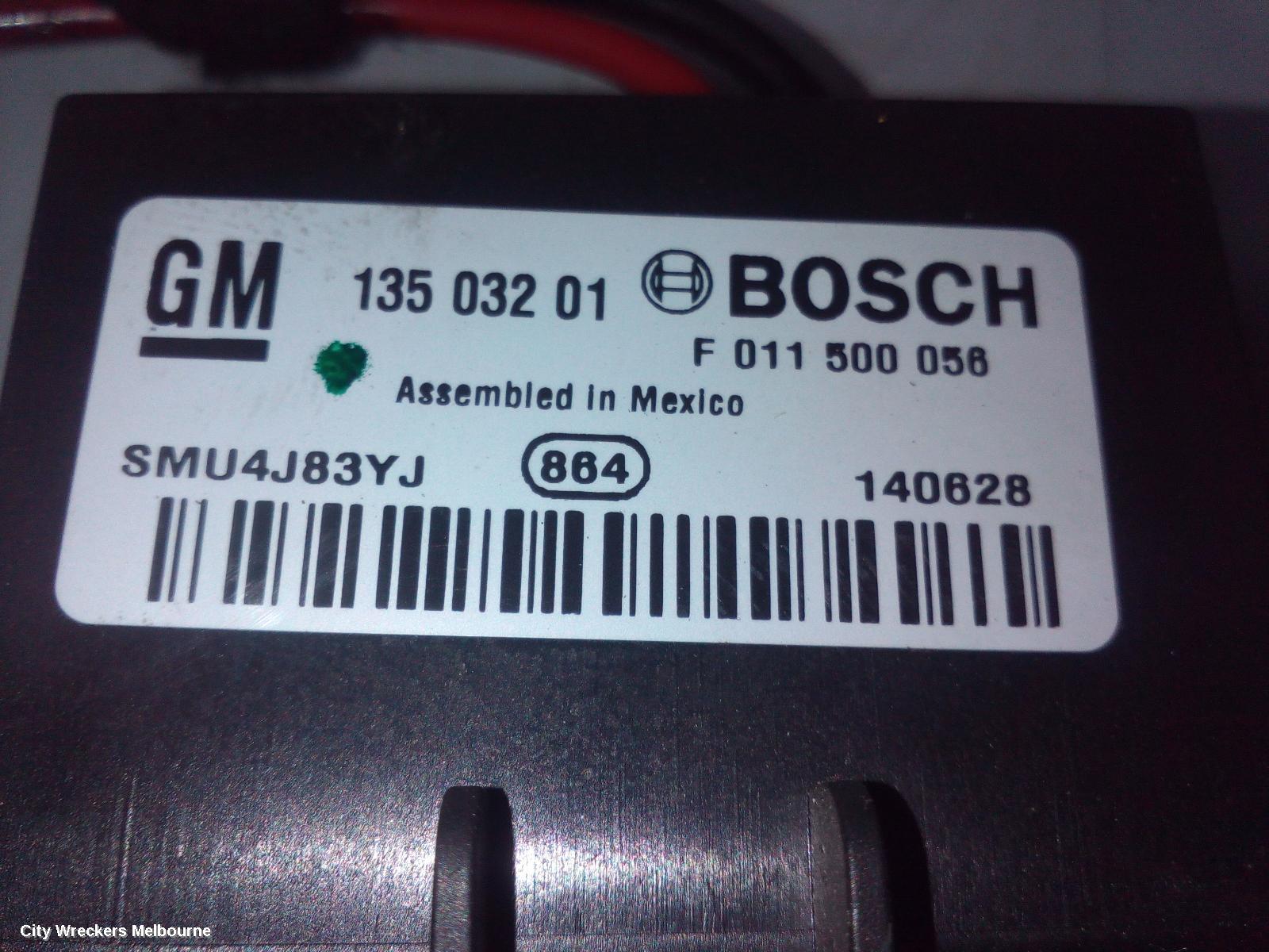 HOLDEN CRUZE FAN SPEED RESISTOR, JH, 03/2011 - 01/2017