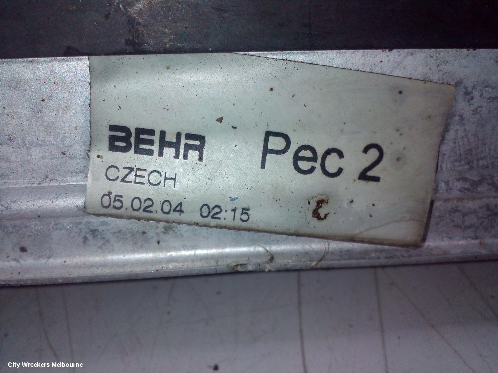 PORSCHE CAYENNE INTERCOOLER, PETROL, 4.5, LH SIDE, 9PA, 06/2003 - 12/2006