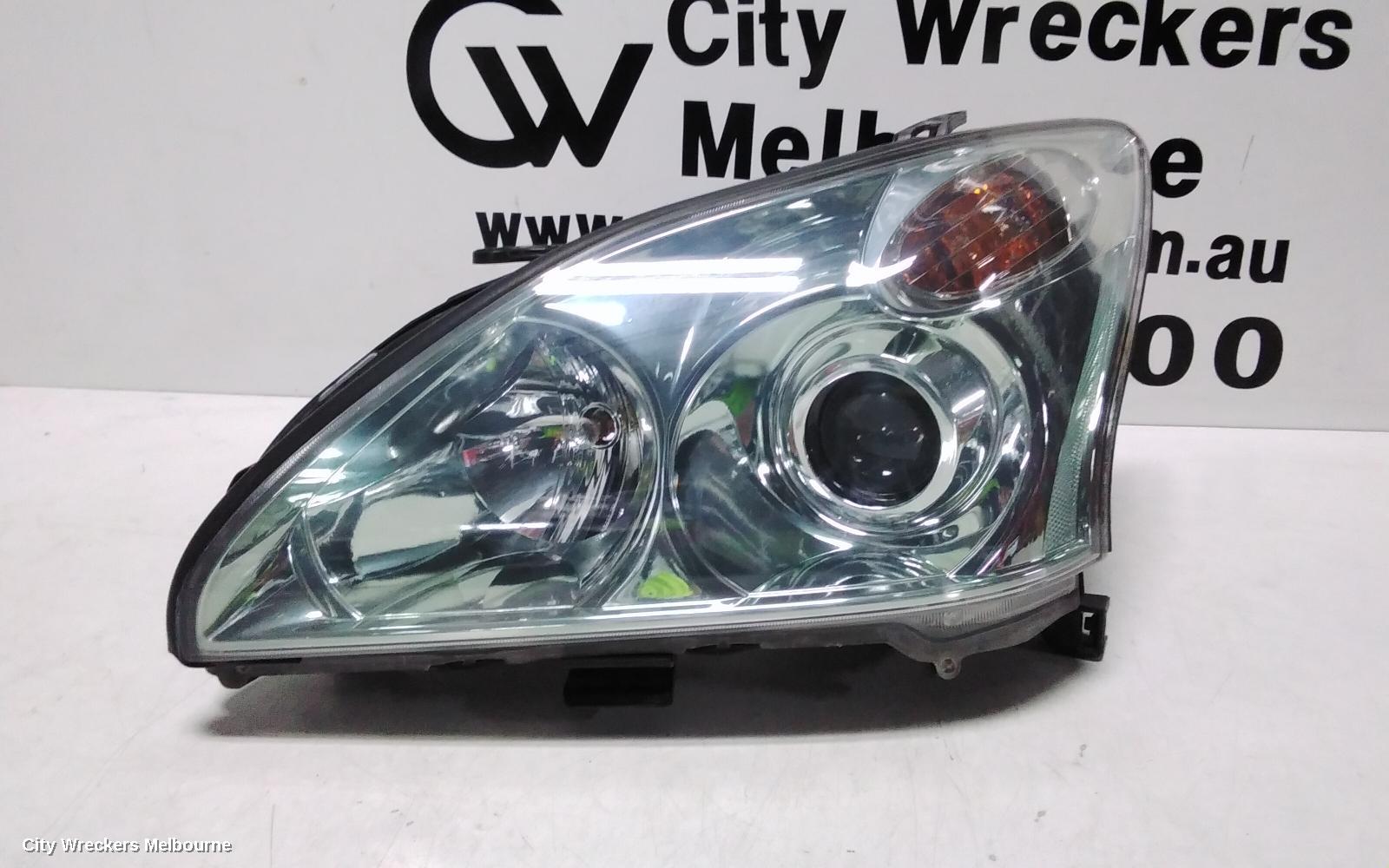 LEXUS RX SERIES LEFT HEADLAMP, MCU3#, XENON, LENS# 48-66 KOITO, 08/2004 - 11/2005