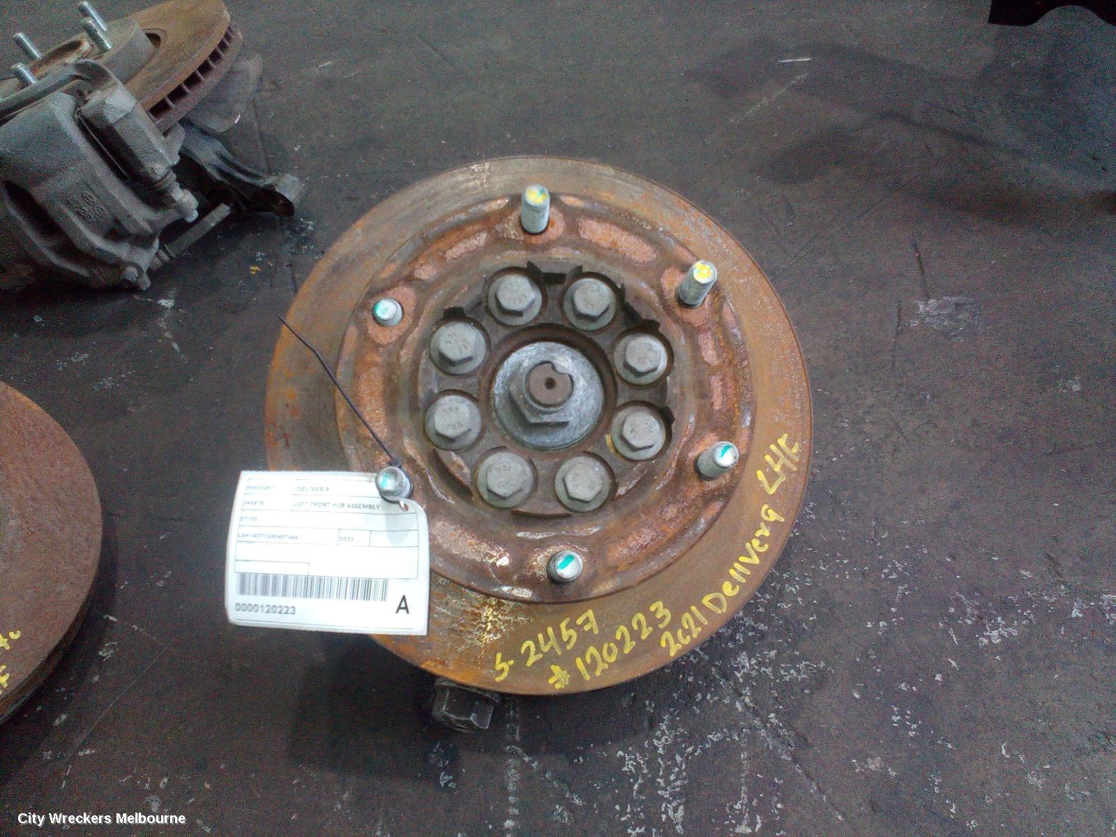 LDV DELIVER 9 LEFT FRONT HUB ASSEMBLY, 07/2020 ONWARDS