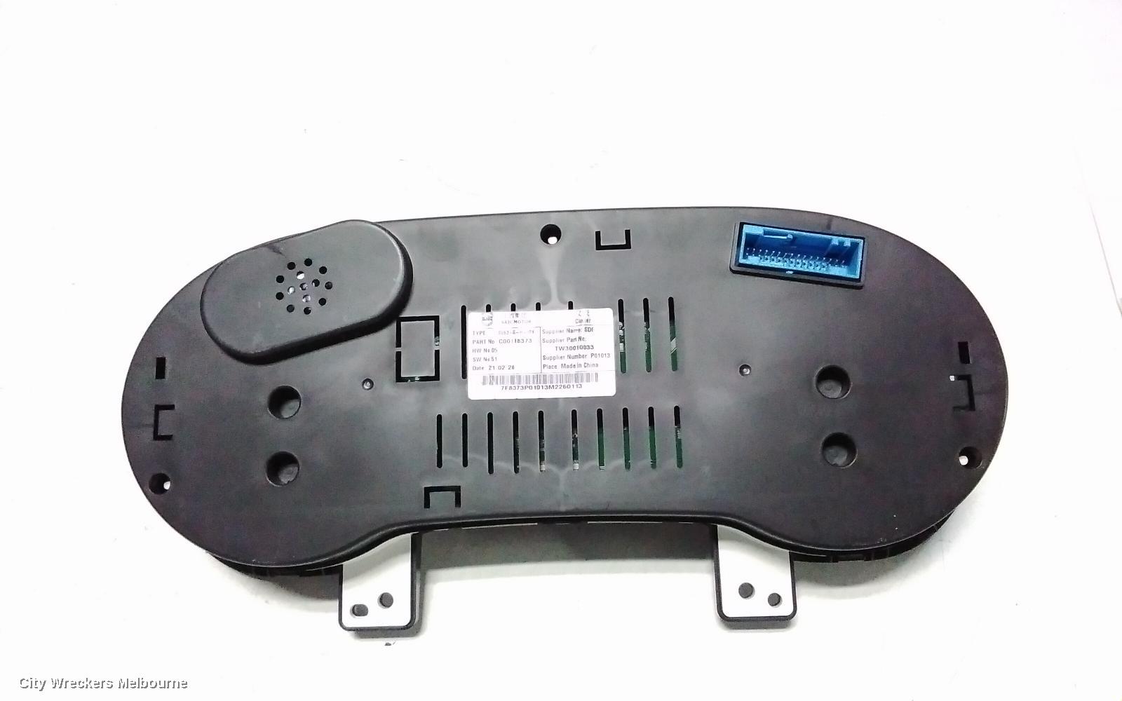LDV DELIVER 9 INSTRUMENT CLUSTER, DISPLAY CLUSTER, AUTO T/M, 07/2020 ONWARDS