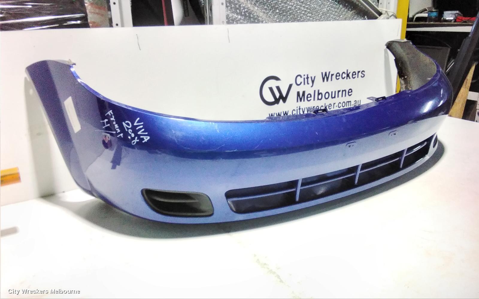 HOLDEN VIVA FRONT BUMPER, JF, HATCH, 10/2005 - 04/2009