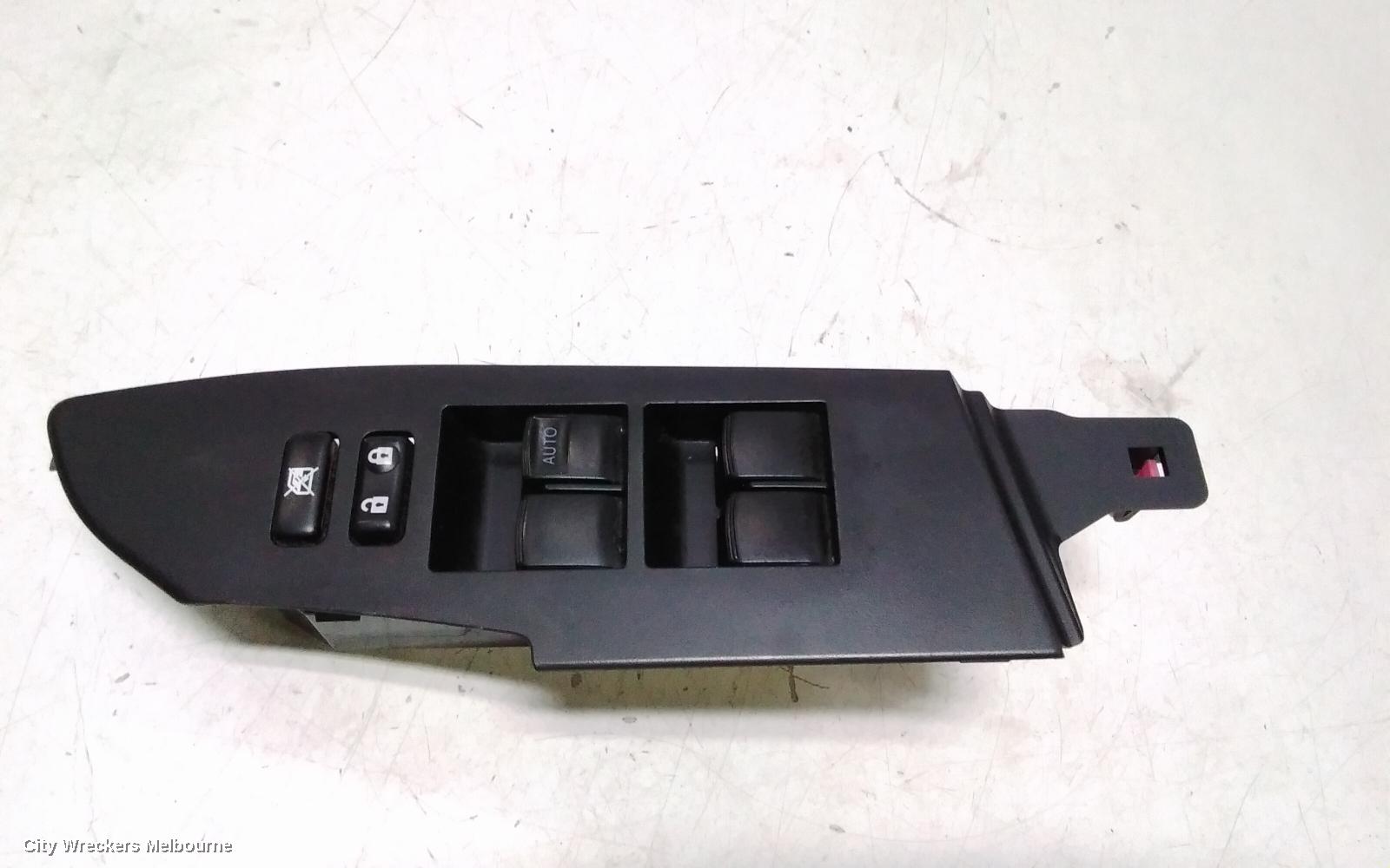 TOYOTA COROLLA PWR DR WIND SWITCH, RH FRONT (MASTER SWITCH), ZRE172R, SEDAN, 12/2013 - 06/2019