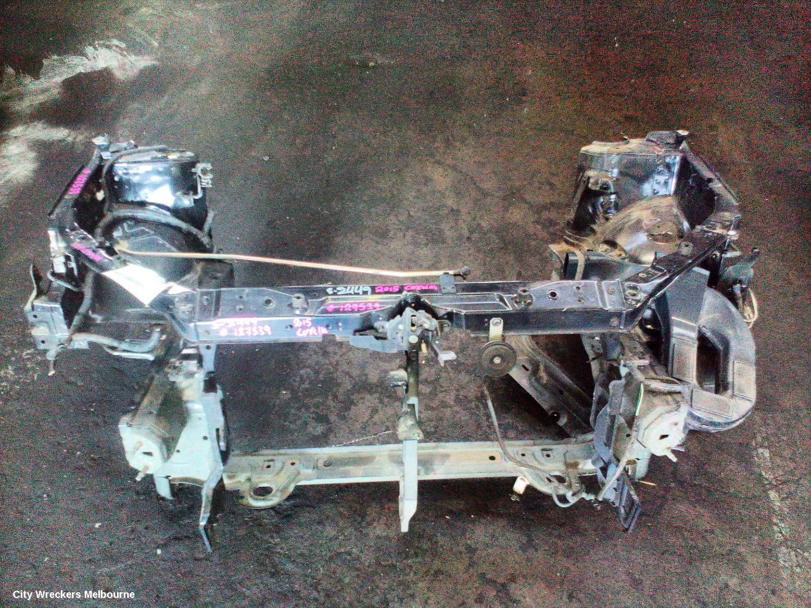 TOYOTA COROLLA RADIATOR SUPPORT, ZRE172R, SEDAN, 12/2013 - 06/2019