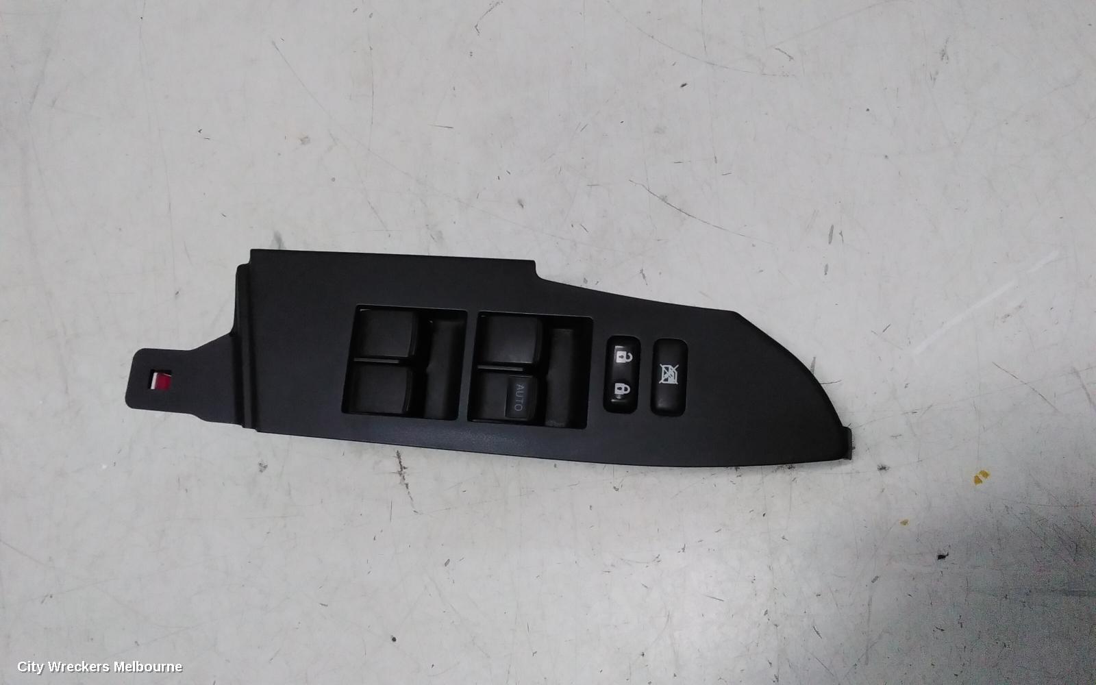 TOYOTA COROLLA PWR DR WIND SWITCH, RH FRONT (MASTER SWITCH), ZRE172R, SEDAN, 12/2013 - 06/2019
