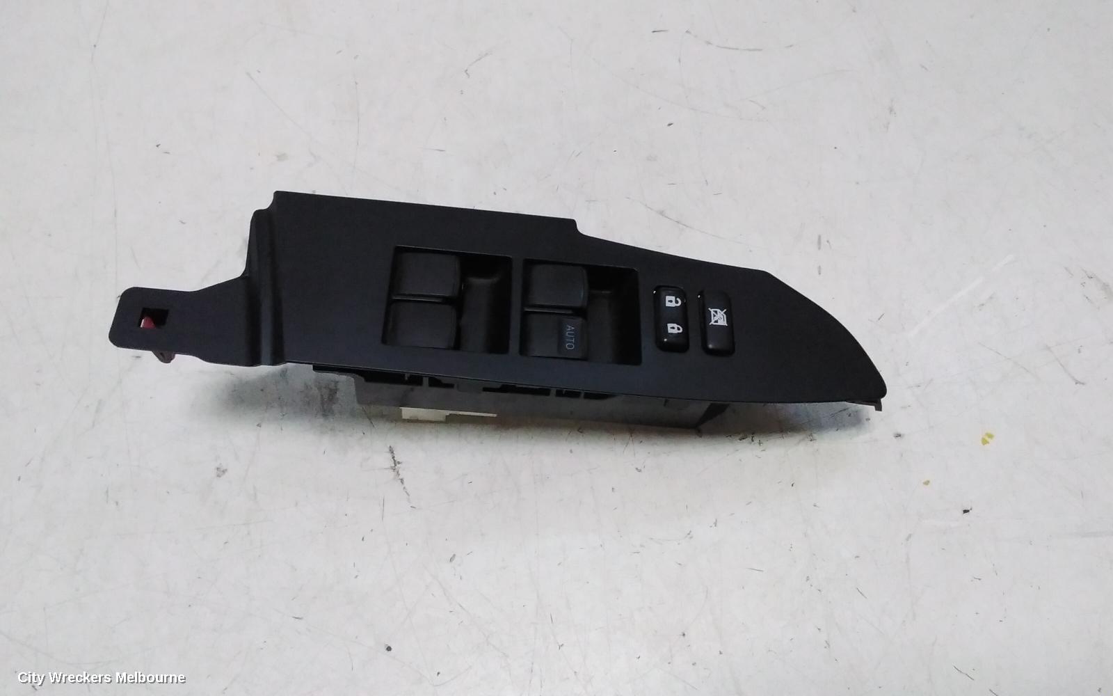 TOYOTA COROLLA PWR DR WIND SWITCH, RH FRONT (MASTER SWITCH), ZRE172R, SEDAN, 12/2013 - 06/2019