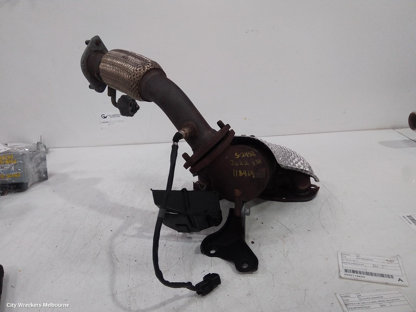 HYUNDAI I30 CATALYTIC CONVERTER, MANIFOLD-CAT TYPE, 2.0, G4NC, PETROL, PD, HATCH (S. KOREA VIN KMHH), 03/2017 ONWARDS