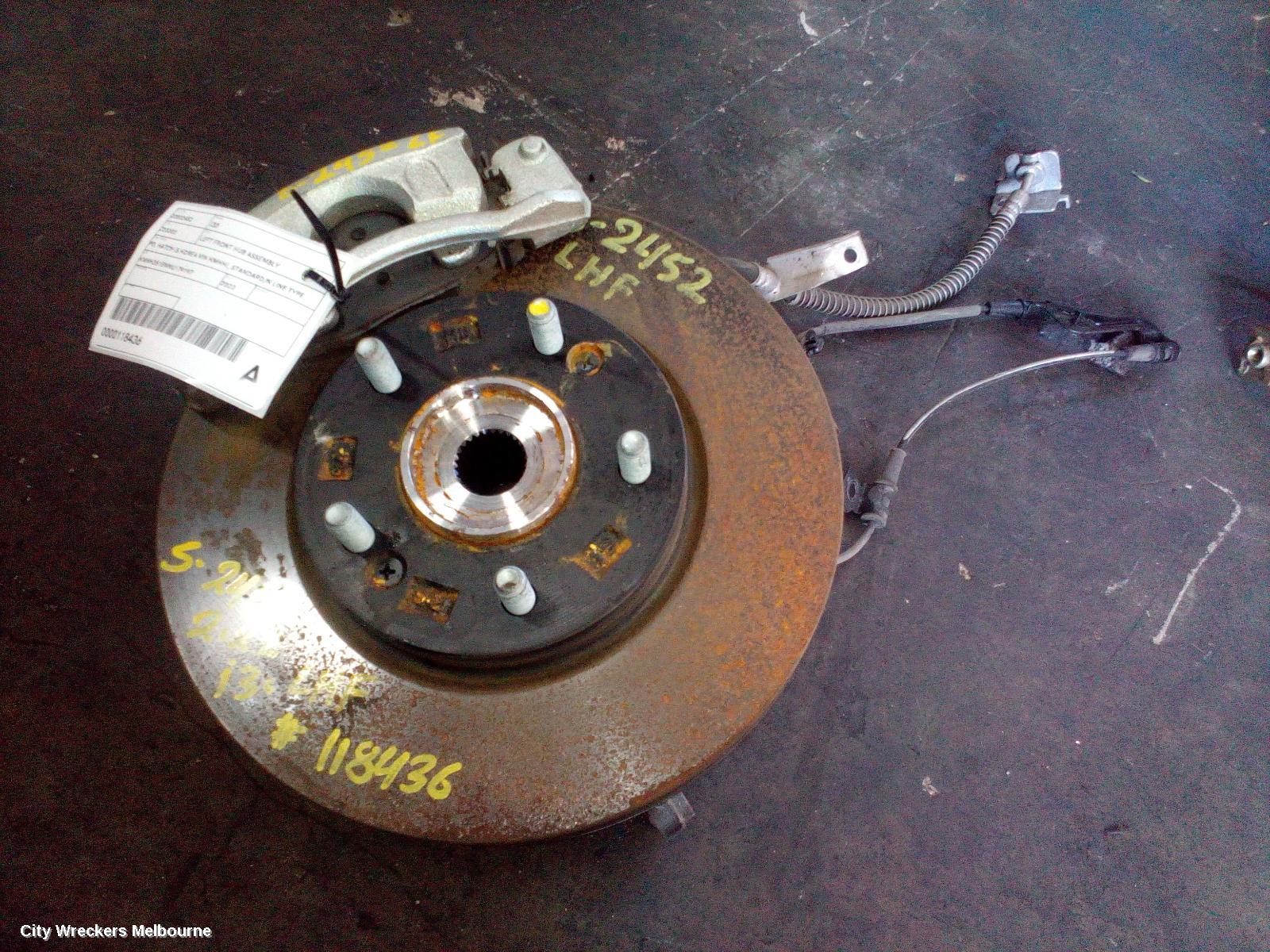 HYUNDAI I30 LEFT FRONT HUB ASSEMBLY, PD, HATCH (S.KOREA VIN KMHH), STANDARD/N LINE TYPE, 04/2021 ONWARDS