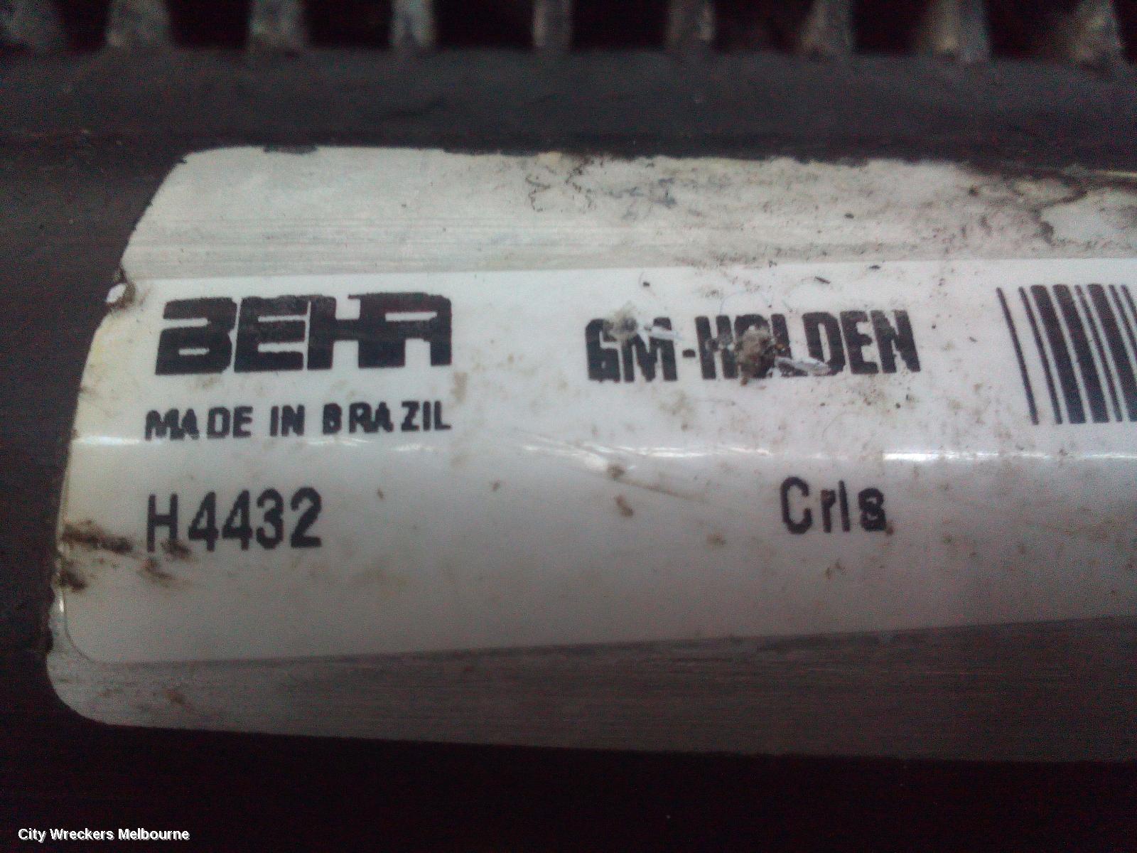 HOLDEN COMMODORE A/C CONDENSER, VE SII, LAST 7 DIGITS OF VIN IS FROM L600000-, 09/2010 - 04/2013