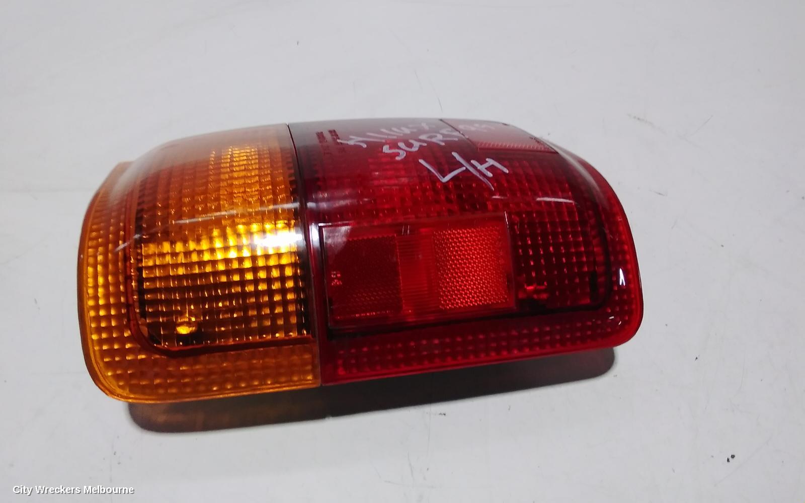 TOYOTA SURF LEFT TAILLIGHT, N180, LENS# 35-62, 95-99