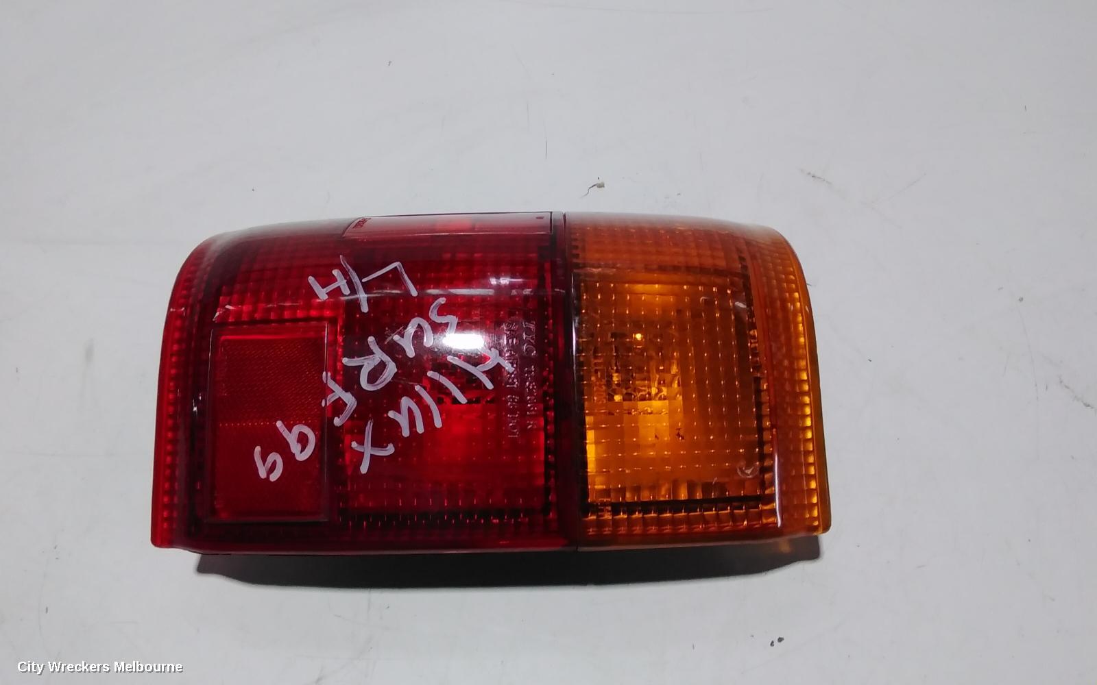 TOYOTA SURF LEFT TAILLIGHT, N180, LENS# 35-62, 95-99