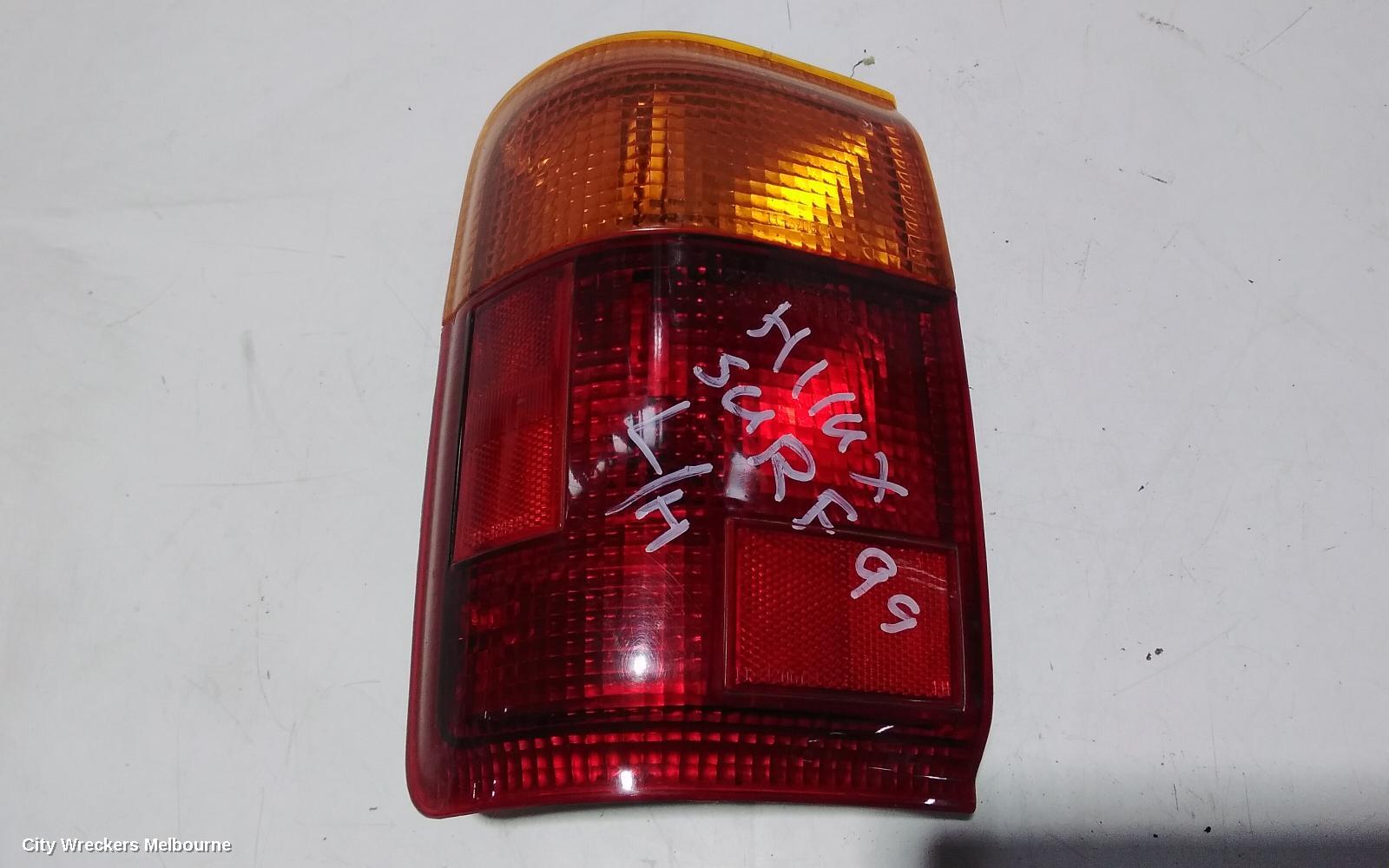 TOYOTA SURF LEFT TAILLIGHT, N180, LENS# 35-62, 95-99