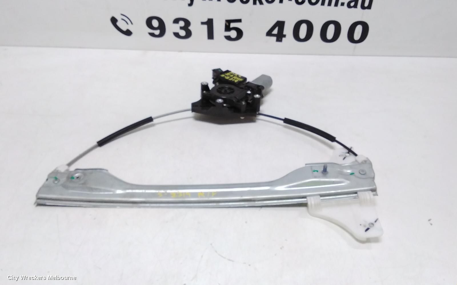 MG ZS RIGHT FRONT WINDOW REG/MOTOR, AZS1, DOOR REG ASSY (REG AND MOTOR), 09/2017 ONWARDS