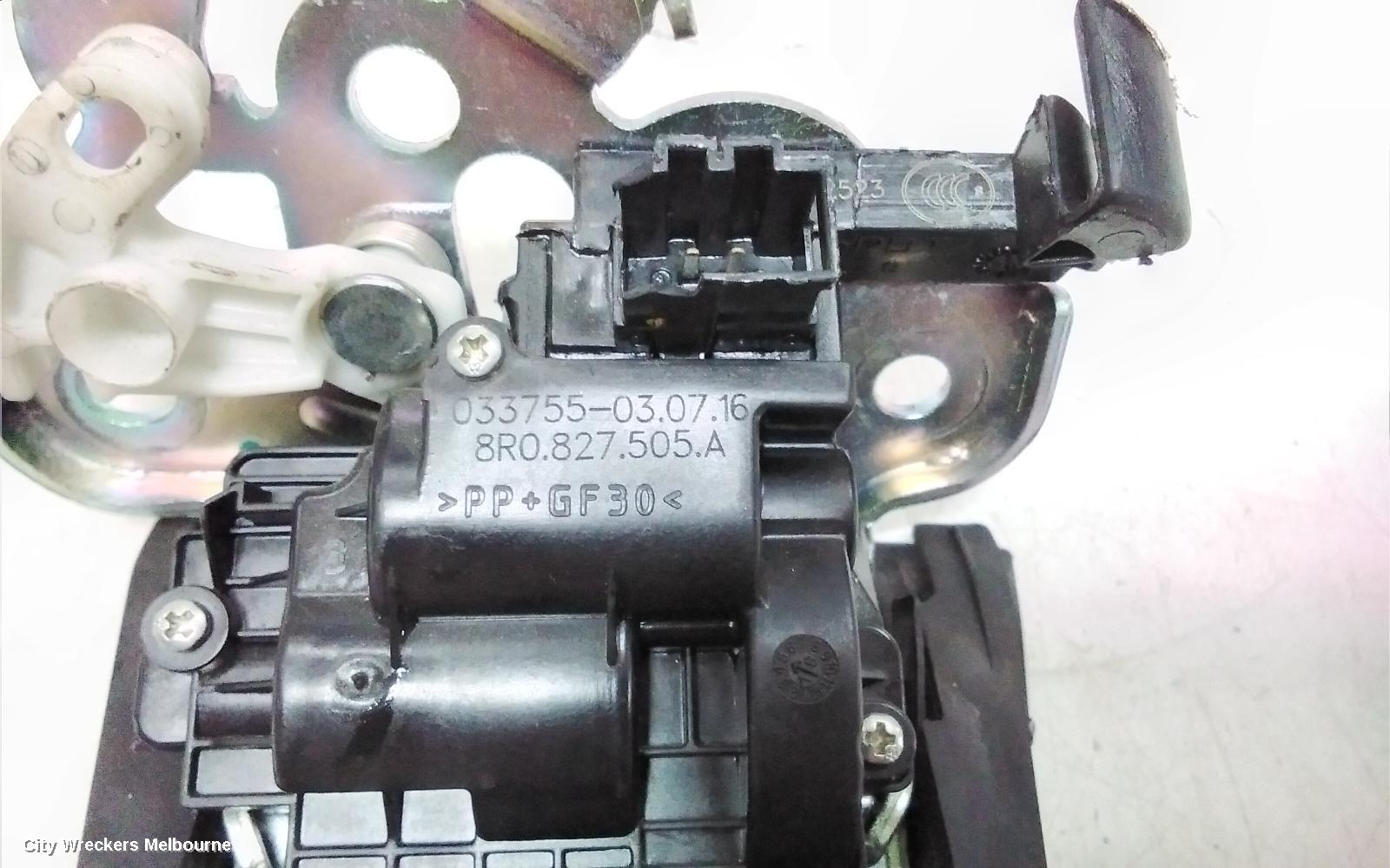 AUDI Q5 DOOR/BOOT/GATE LOCK, TAILGATE LOCK, 8R, 03/2009 - 01/2017