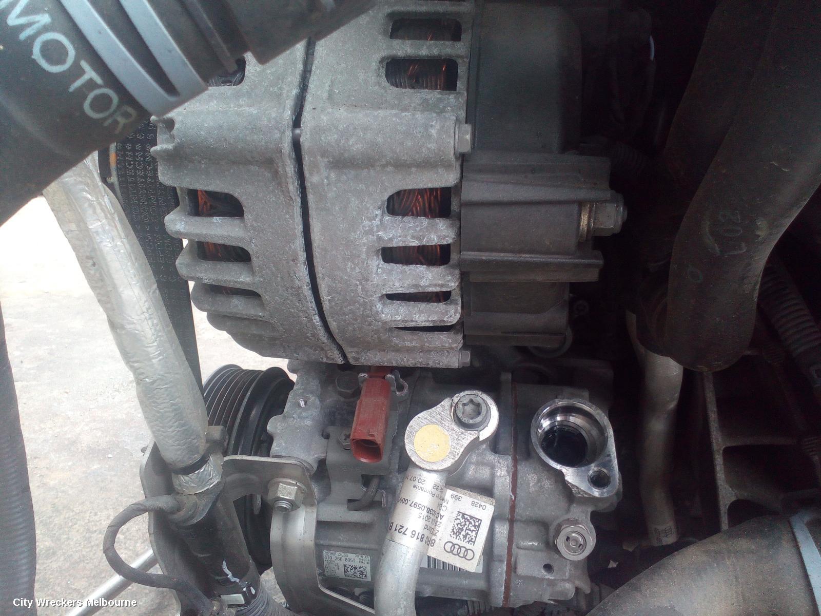 AUDI Q5 ALTERNATOR, DIESEL, 2.0, CNHA CODE, VALEO, 8R, 11/2012 - 01/2017