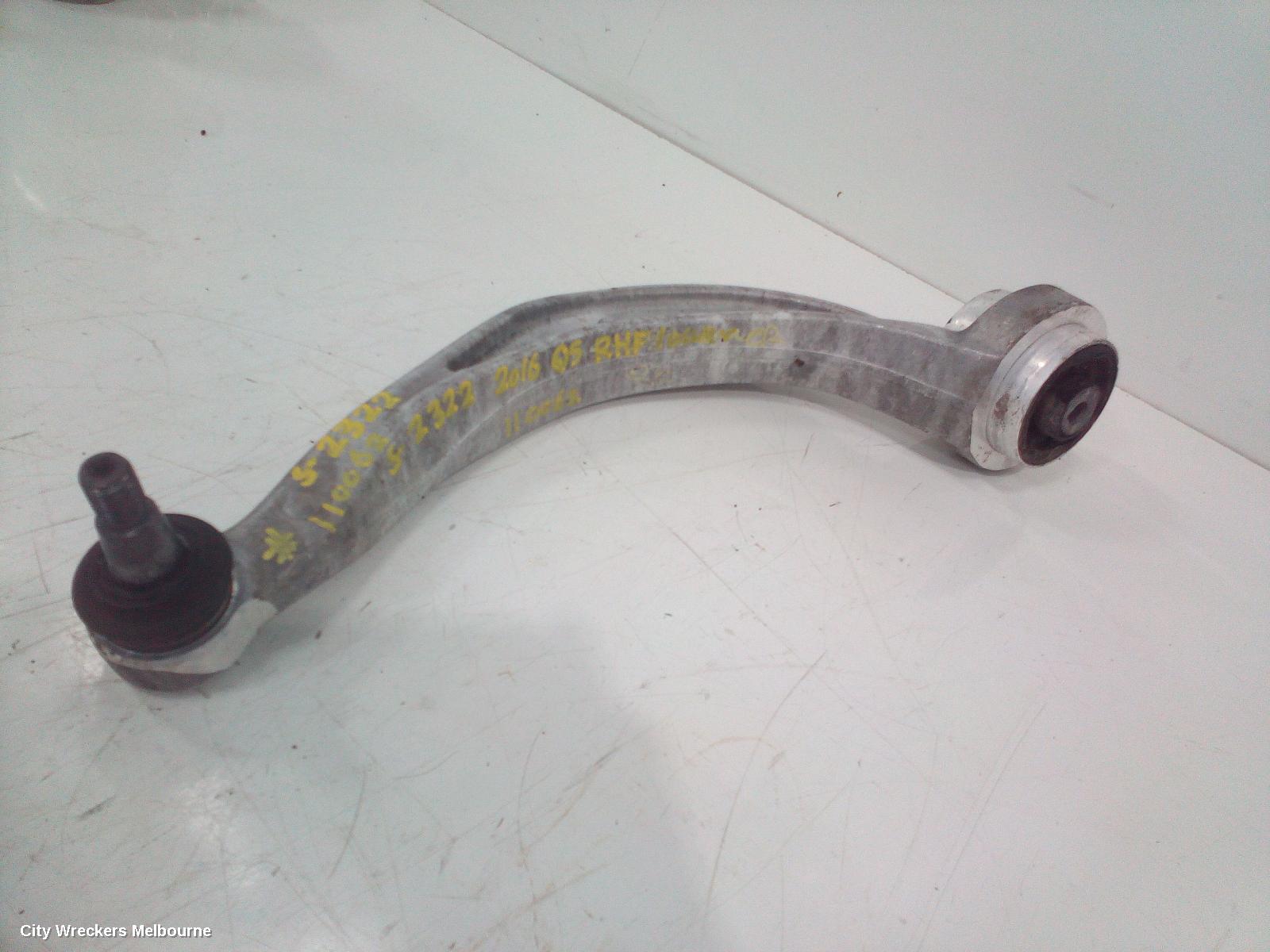 AUDI Q5 RIGHT FRONT LOWER CONTROL ARM, 8R, REAR (CURVED), LATE TYPE, 12/2012 - 01/2017