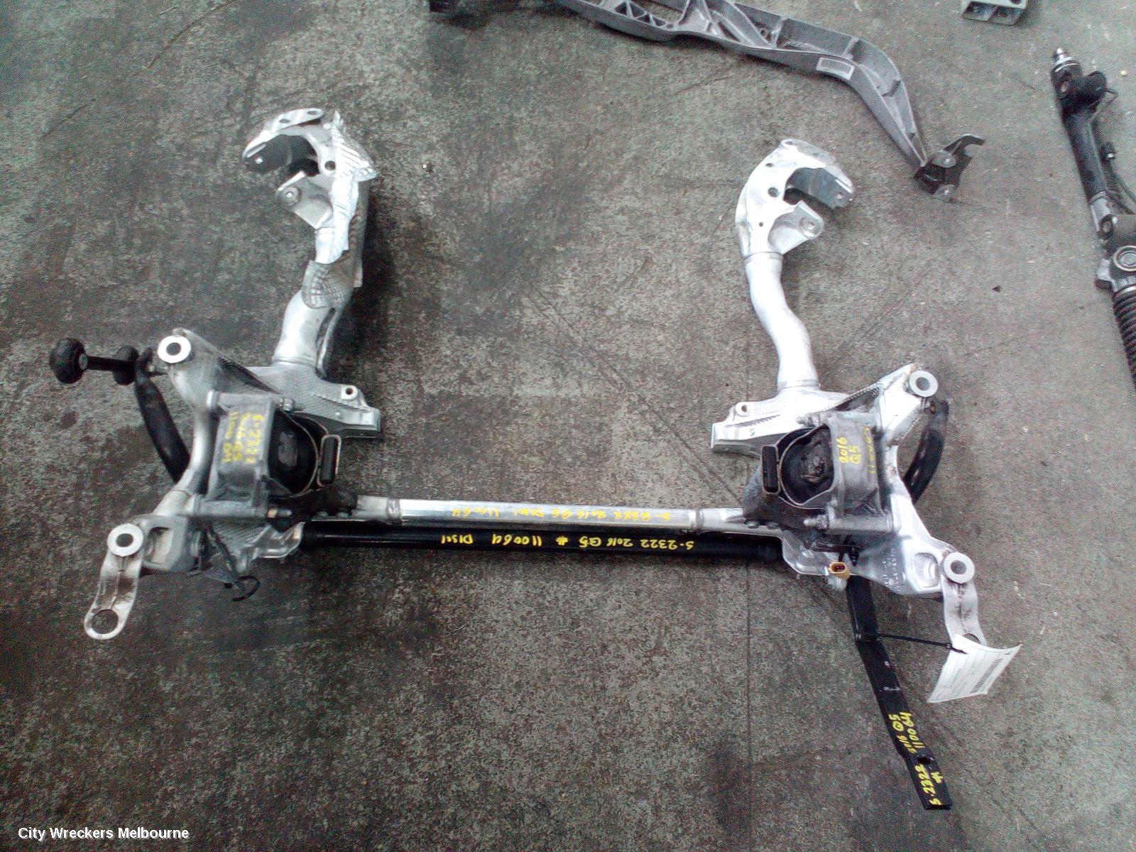 AUDI Q5 FRT XMEMBER/CRADLE, 8R, CROSSMEMBER, 09/2013 - 01/2017