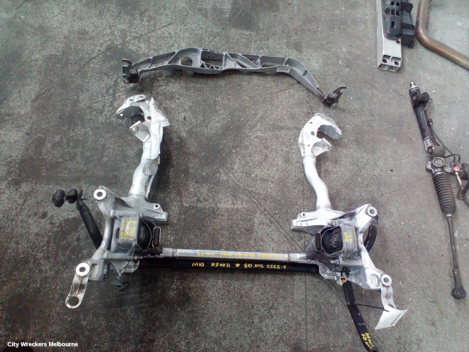 AUDI Q5 FRT XMEMBER/CRADLE, 8R, CROSSMEMBER, 09/2013 - 01/2017