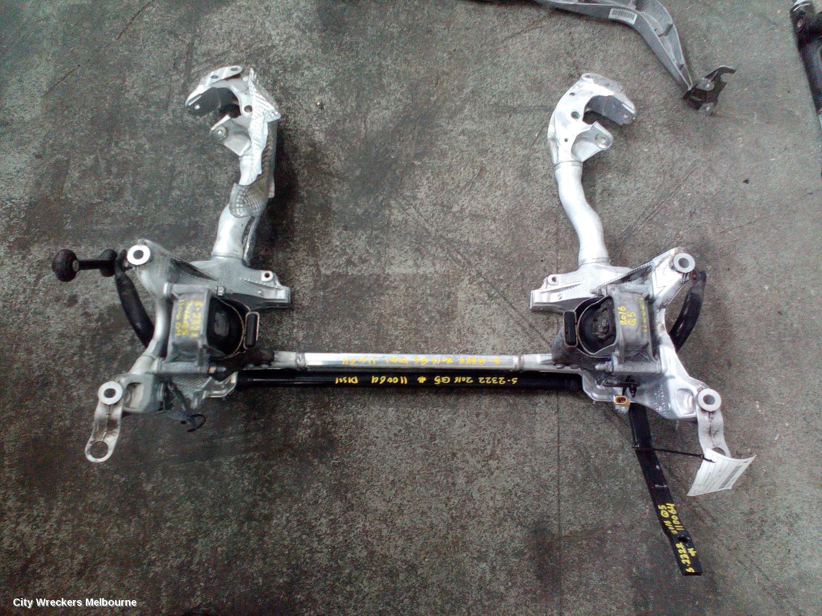 AUDI Q5 FRT XMEMBER/CRADLE, 8R, CROSSMEMBER, 09/2013 - 01/2017