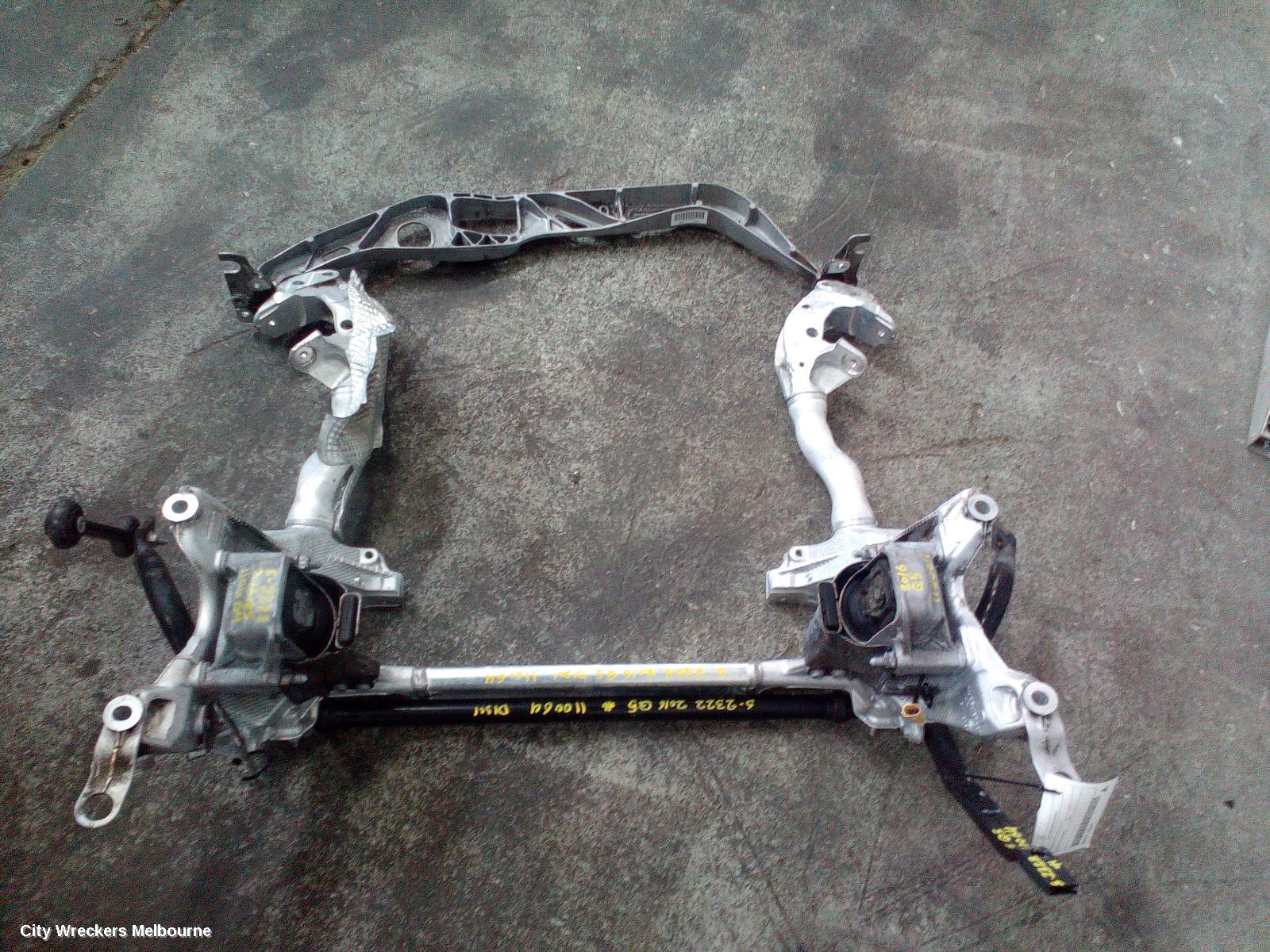AUDI Q5 FRT XMEMBER/CRADLE, 8R, CROSSMEMBER, 09/2013 - 01/2017