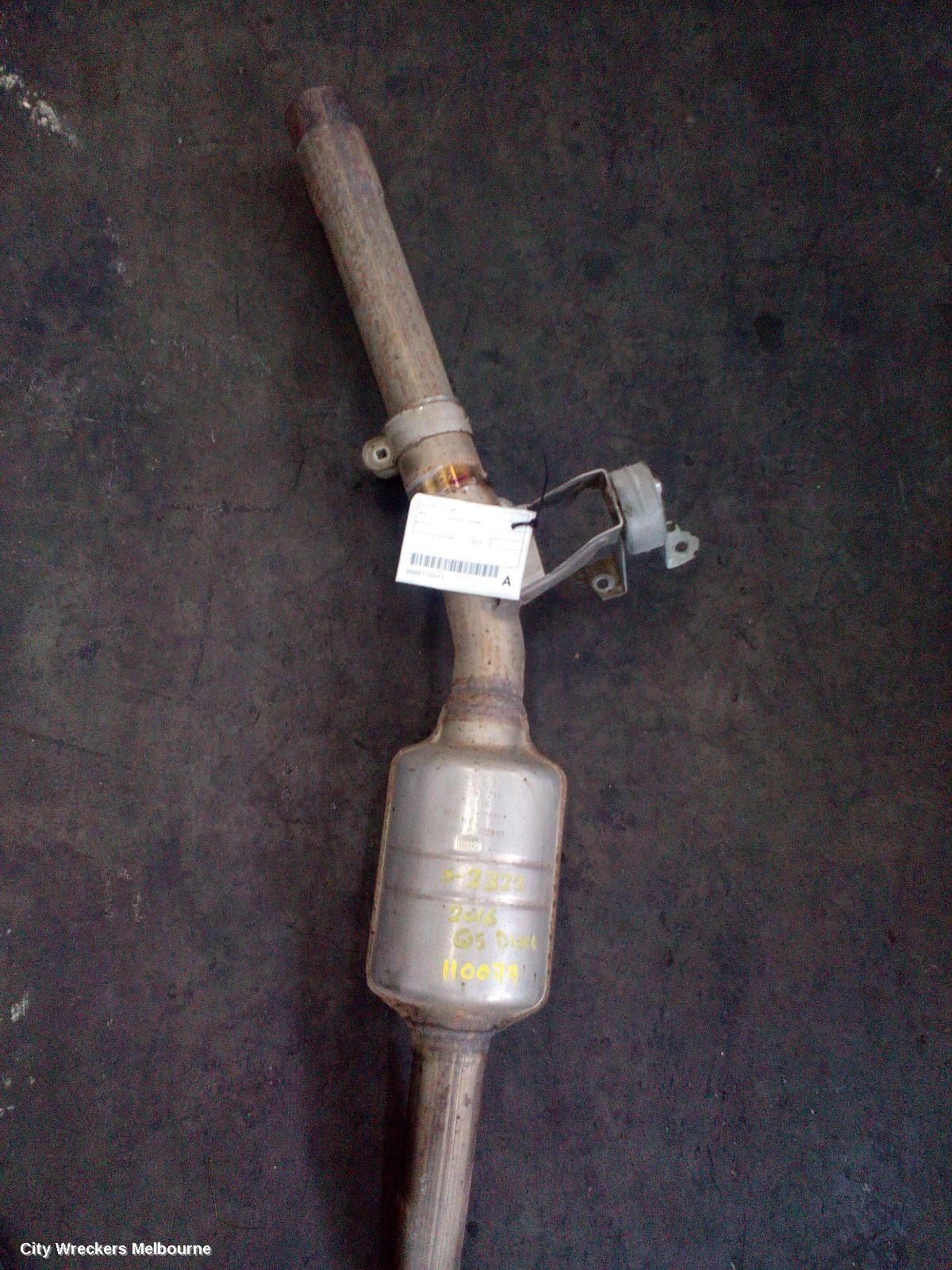 AUDI Q5 EXHAUST SYSTEM, 8R, 12/2008 - 01/2017