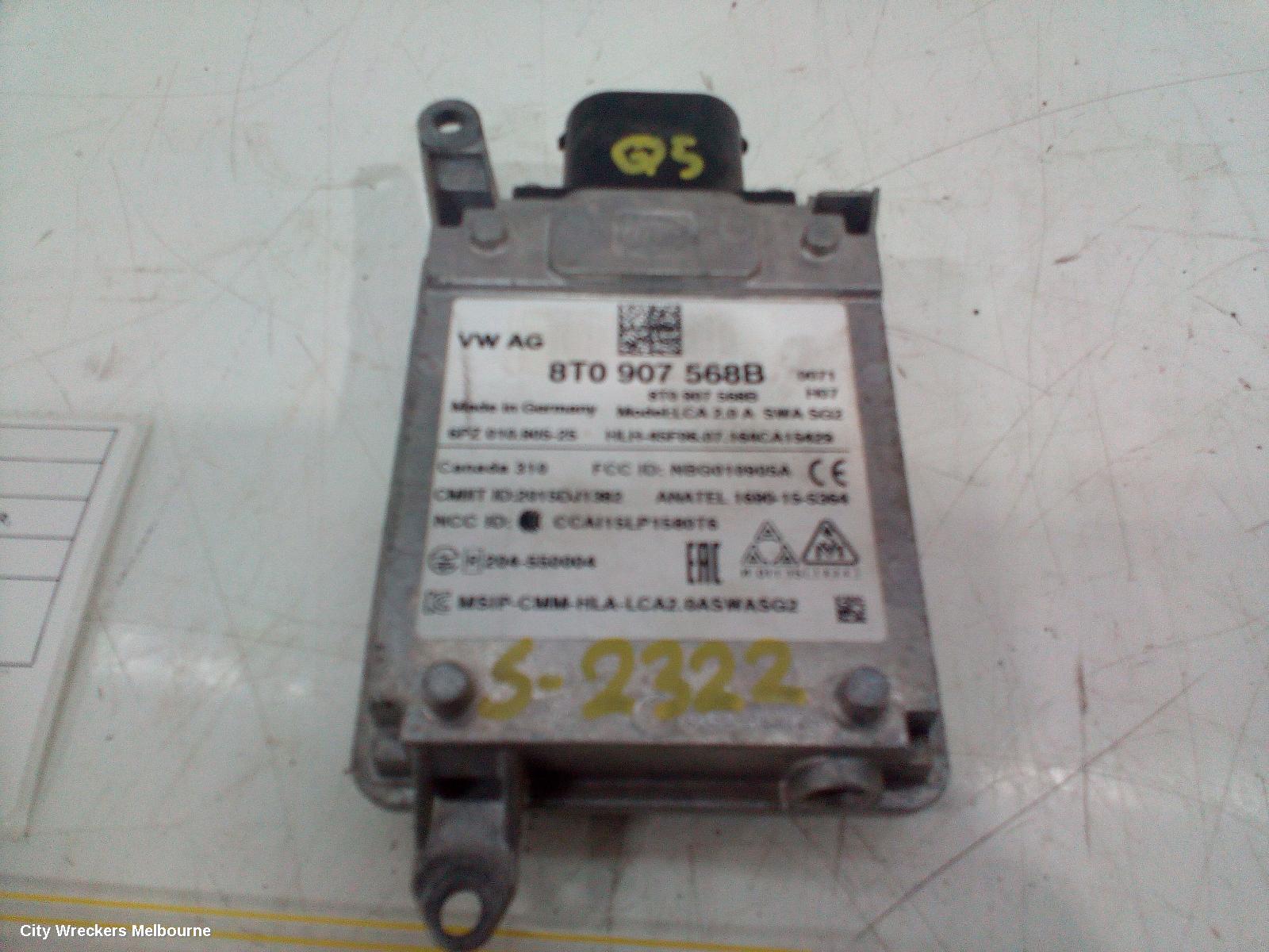 AUDI Q5 ECU, PARK ASSIST MODULE, 8R, 12/2008 - 01/2017