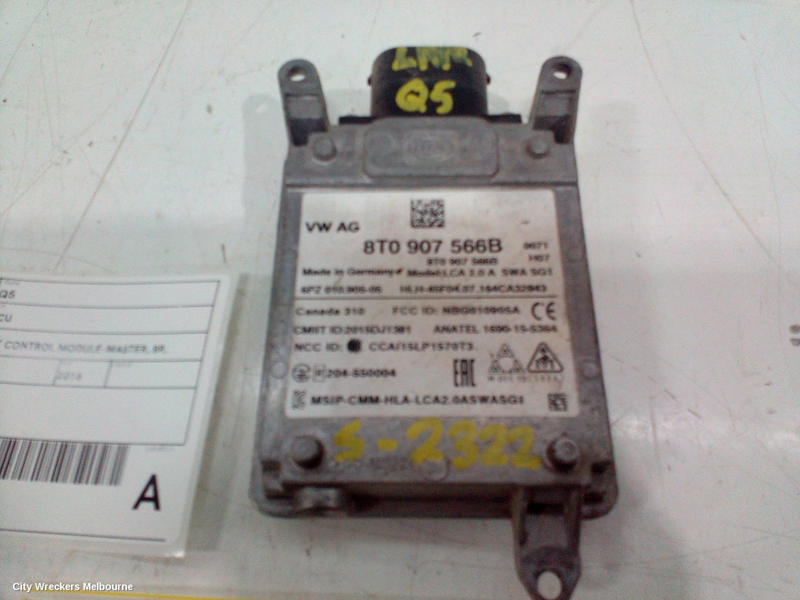 AUDI Q5 ECU, PARK ASSIST MODULE, 8R, 12/2008 - 01/2017