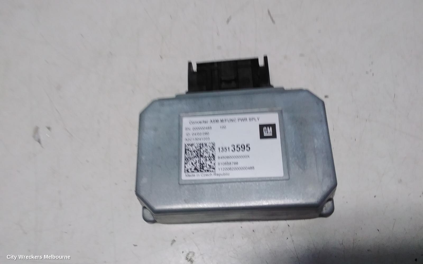 HOLDEN COMMODORE, ZB, 10/2017 - 12/2020, VOLTAGE CONVERTER ~ 1351 3595: 110087