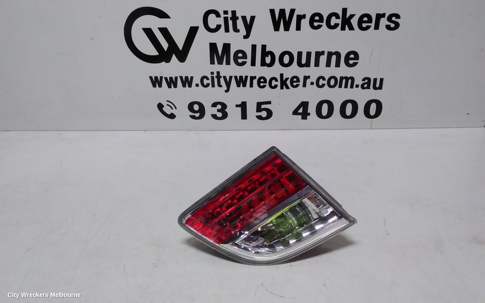 MAZDA CX9 REAR GARNISH, TAILGATE LAMP (LH SIDE), TB, 06/2009 - 10/2012
