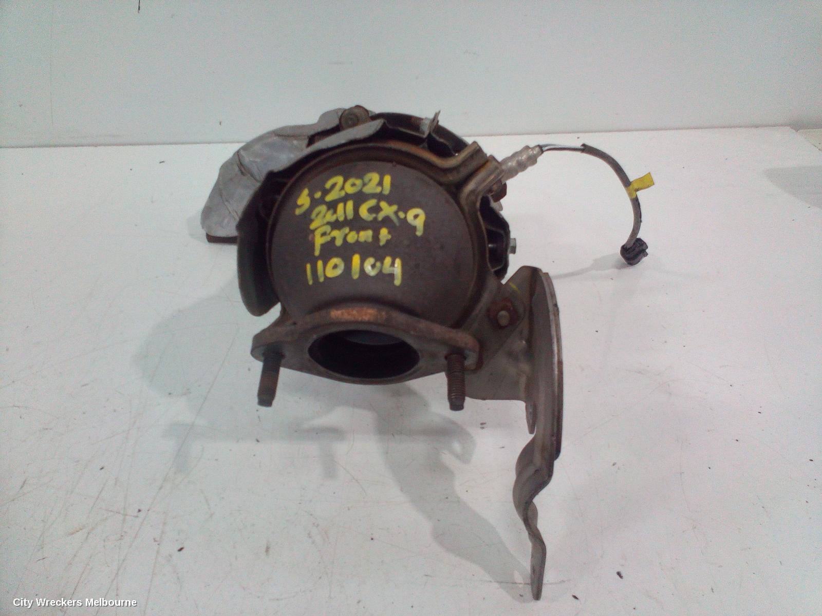 MAZDA CX9 CATALYTIC CONVERTER, BOLT ON CAT TYPE (TO MANIFOLD), 3.7, PETROL, FRONT, TB, 12/2007 - 12/2015