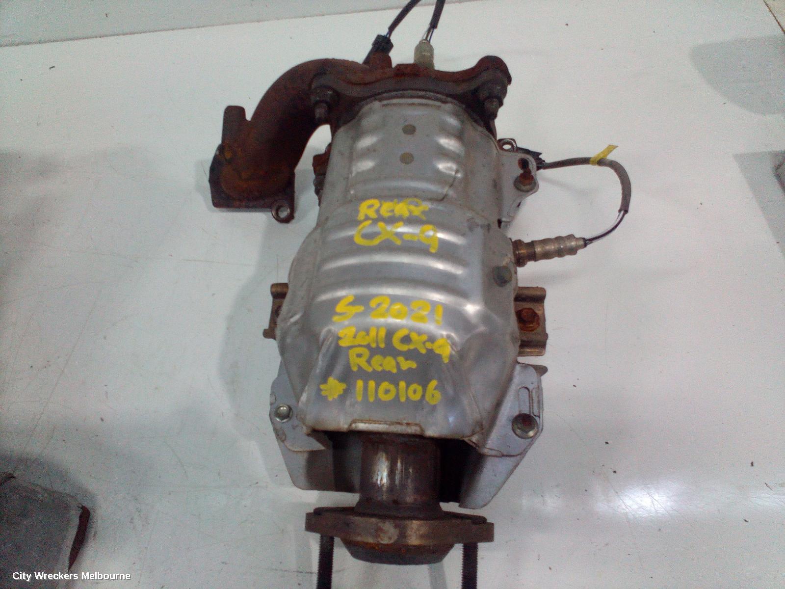 MAZDA CX9 CATALYTIC CONVERTER, BOLT ON CAT TYPE (TO MANIFOLD), 3.7, PETROL, REAR, TB, 12/2007 - 12/2015