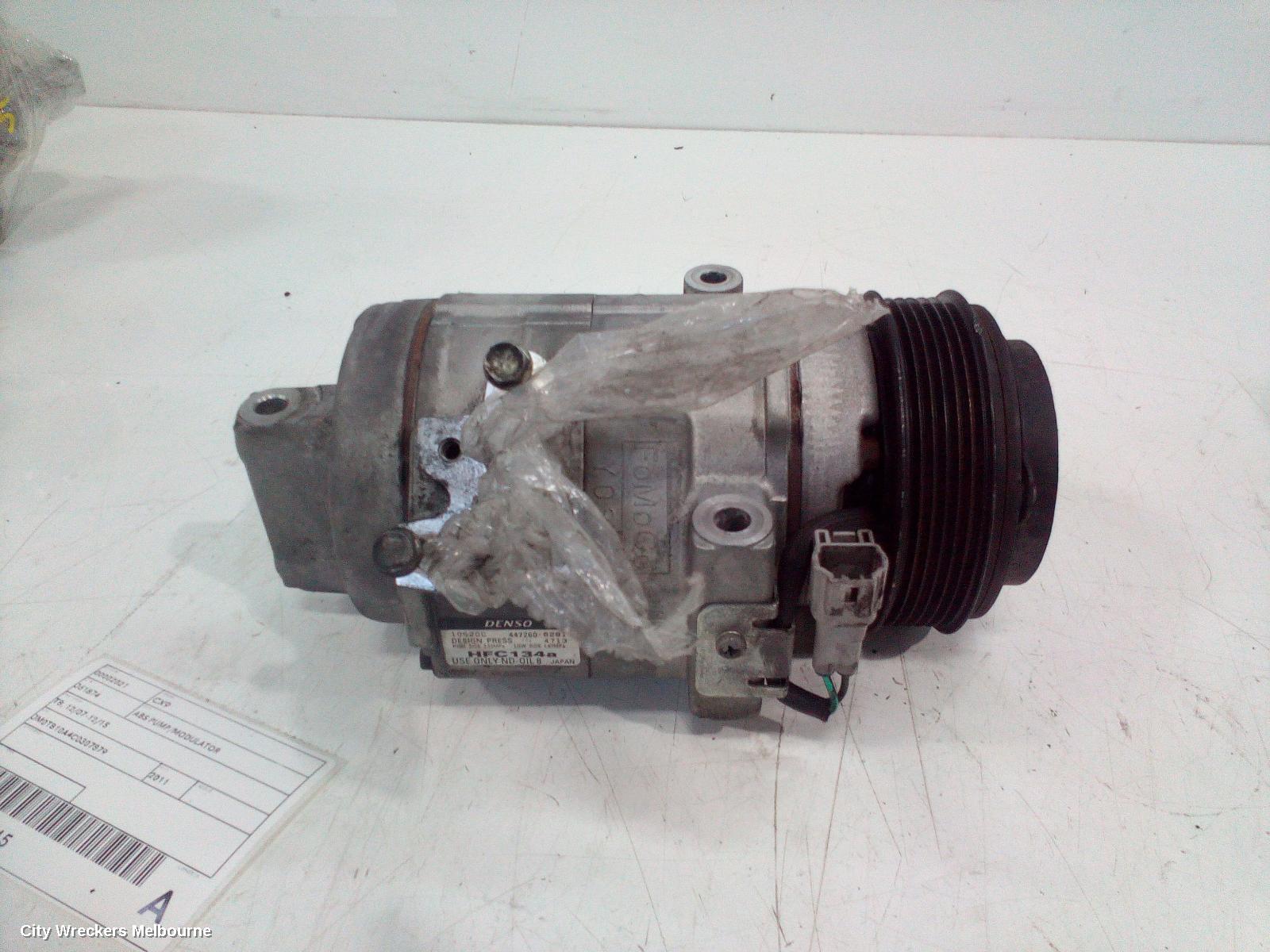 MAZDA CX9 A/C COMPRESSOR, TB, 12/2007 - 12/2015