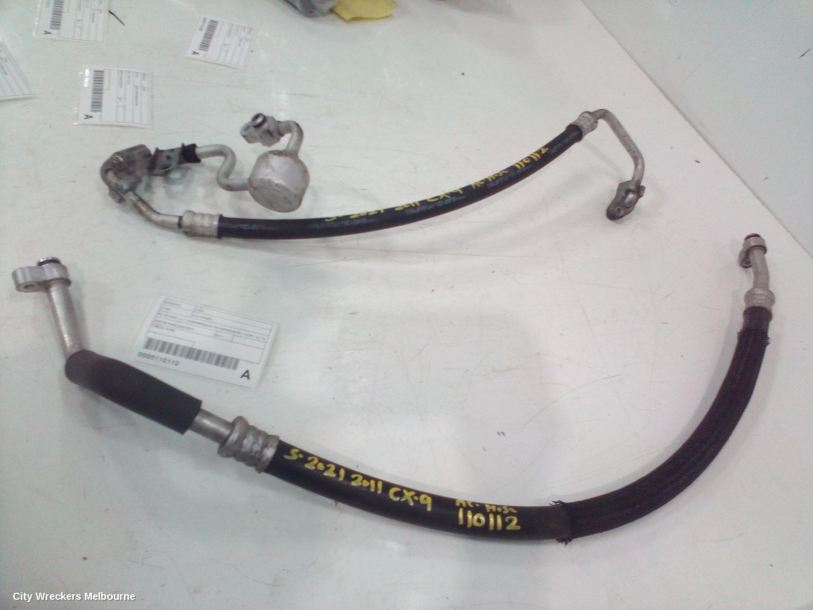 MAZDA CX9 A/C HOSES, TB, PETROL, 3.7, COMPRESSOR TO CONDENSER, 12/2007 - 12/2015