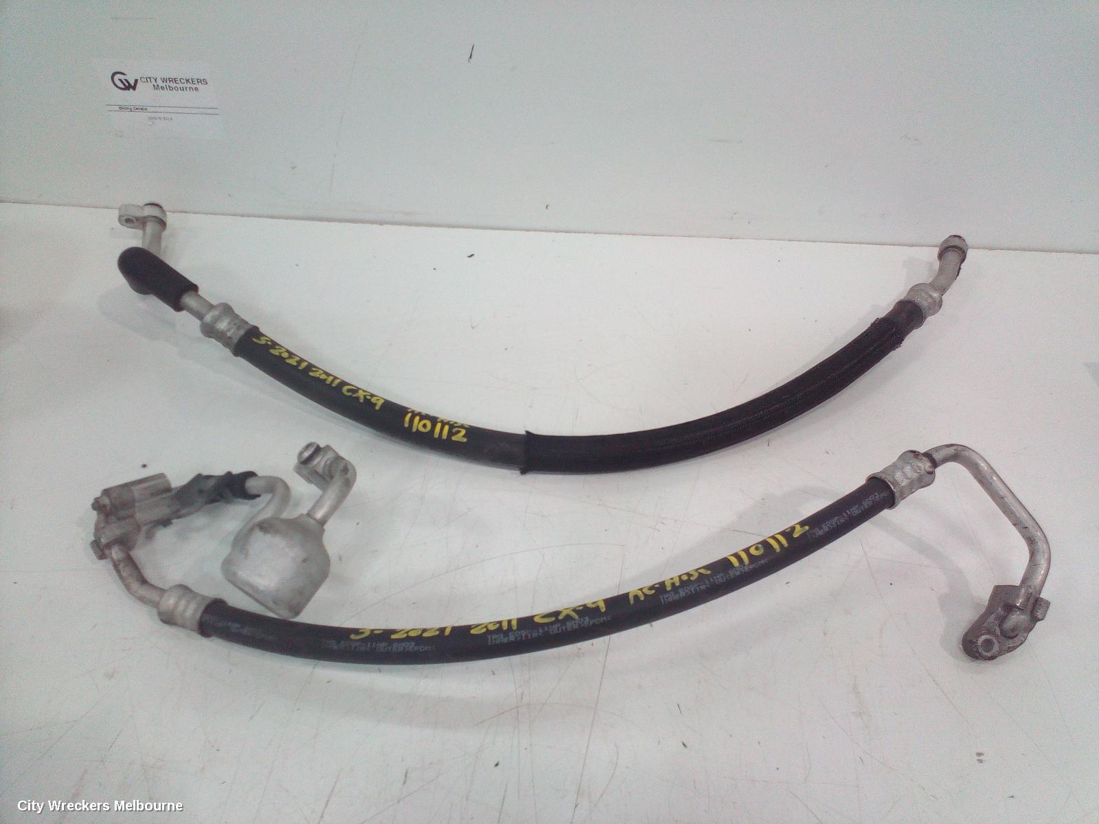 MAZDA CX9 A/C HOSES, TB, PETROL, 3.7, COMPRESSOR TO CONDENSER, 12/2007 - 12/2015