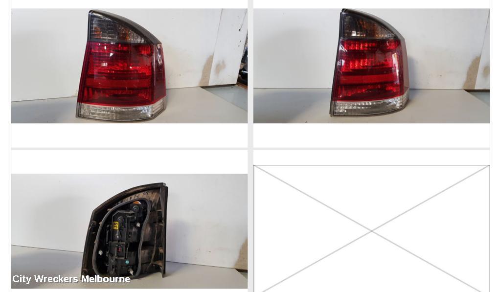 HOLDEN VECTRA RIGHT TAILLIGHT, ZC, TINTED LENSE TYPE,  03/2003 - 12/2006