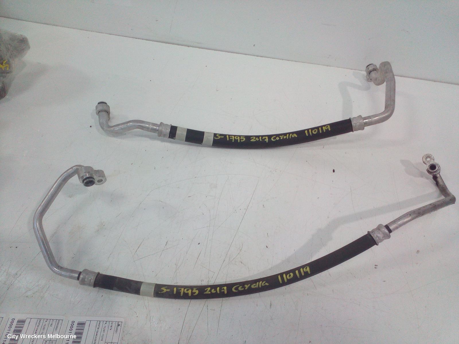TOYOTA COROLLA A/C HOSES, ZRE182R 10/2012 - 06/2018